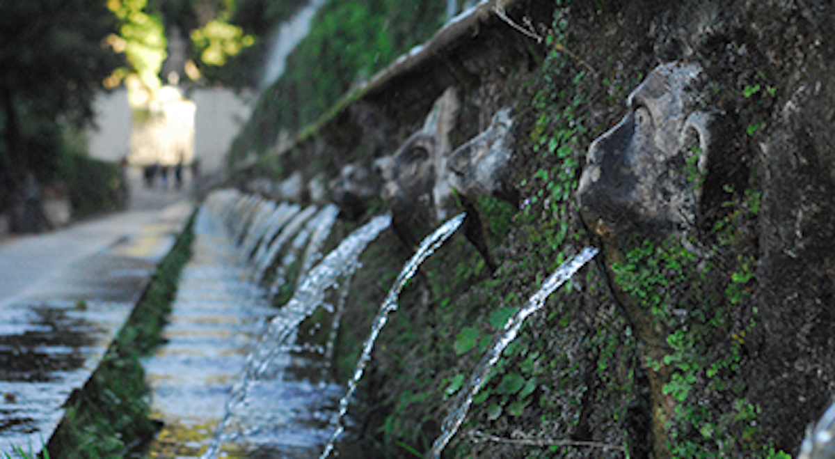 Villa d'Este, le Cento fontane
