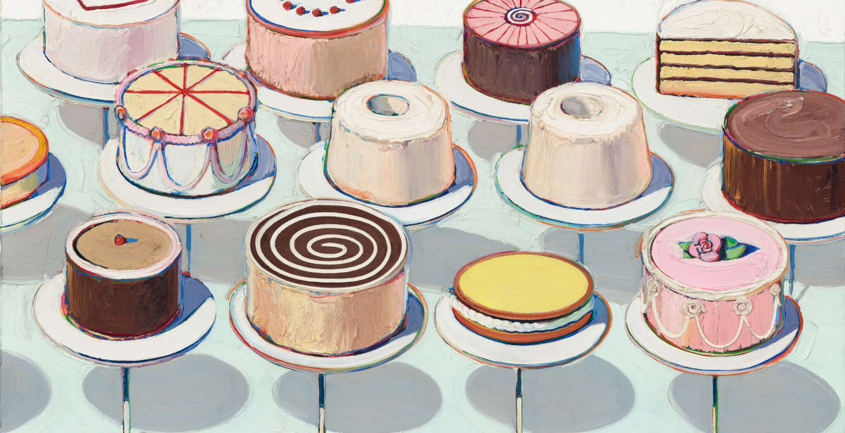 Wayne Thiebaud, il pittore dell'America zuccherata