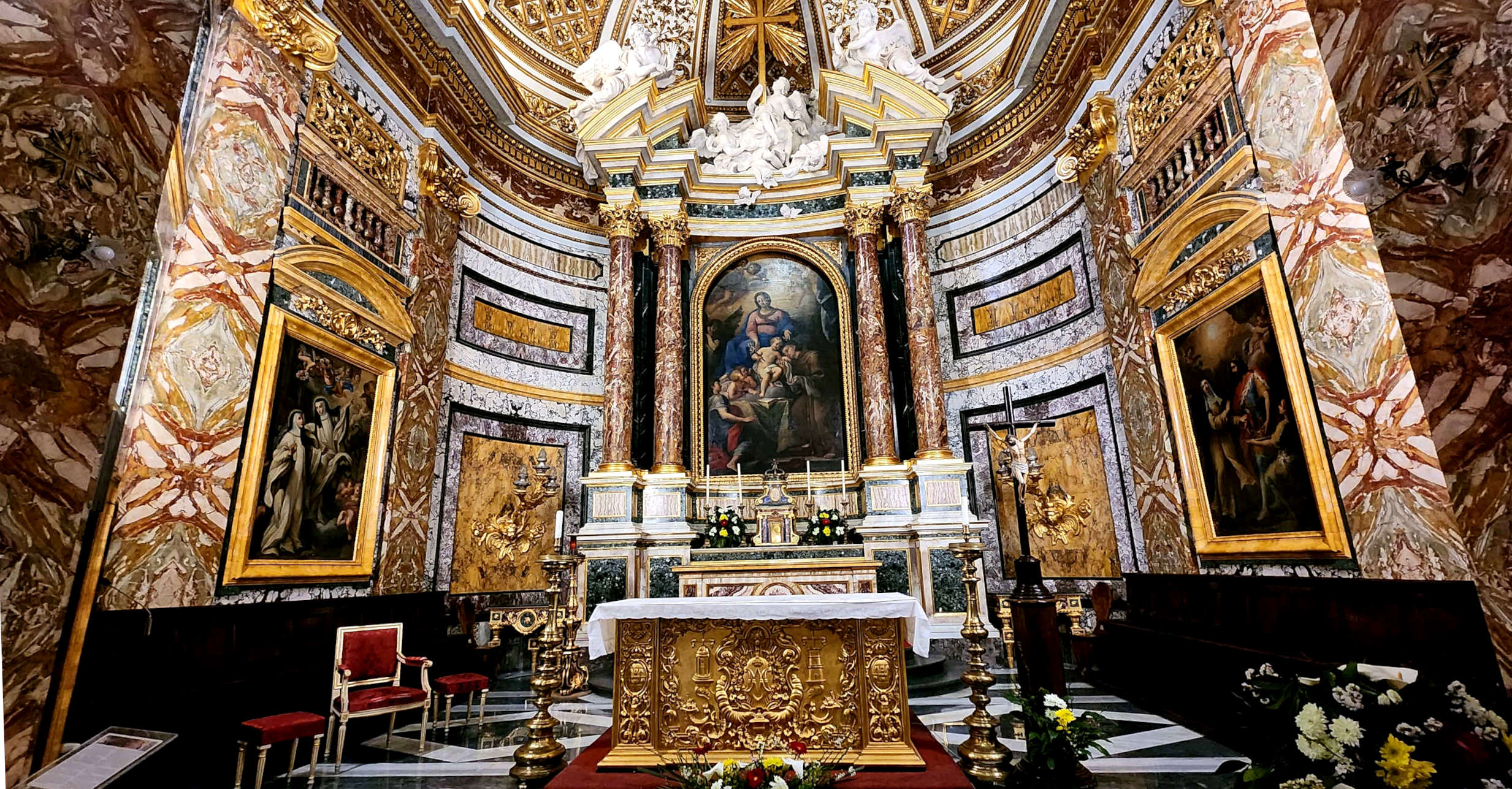 The high altar