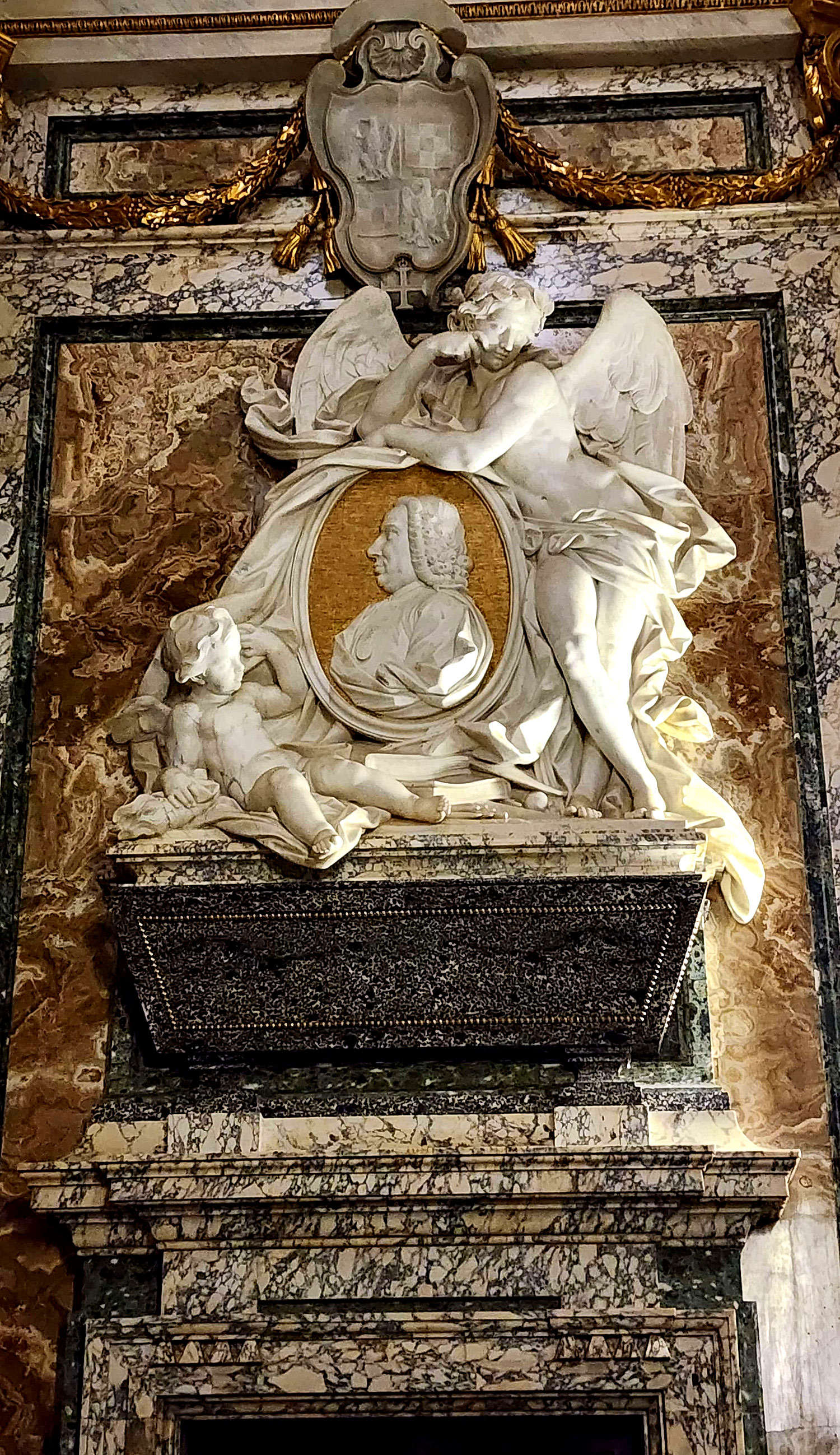 Filippo Della Valle, Funeral Monument of Manuel Pereira Sampaio (1750-1756)