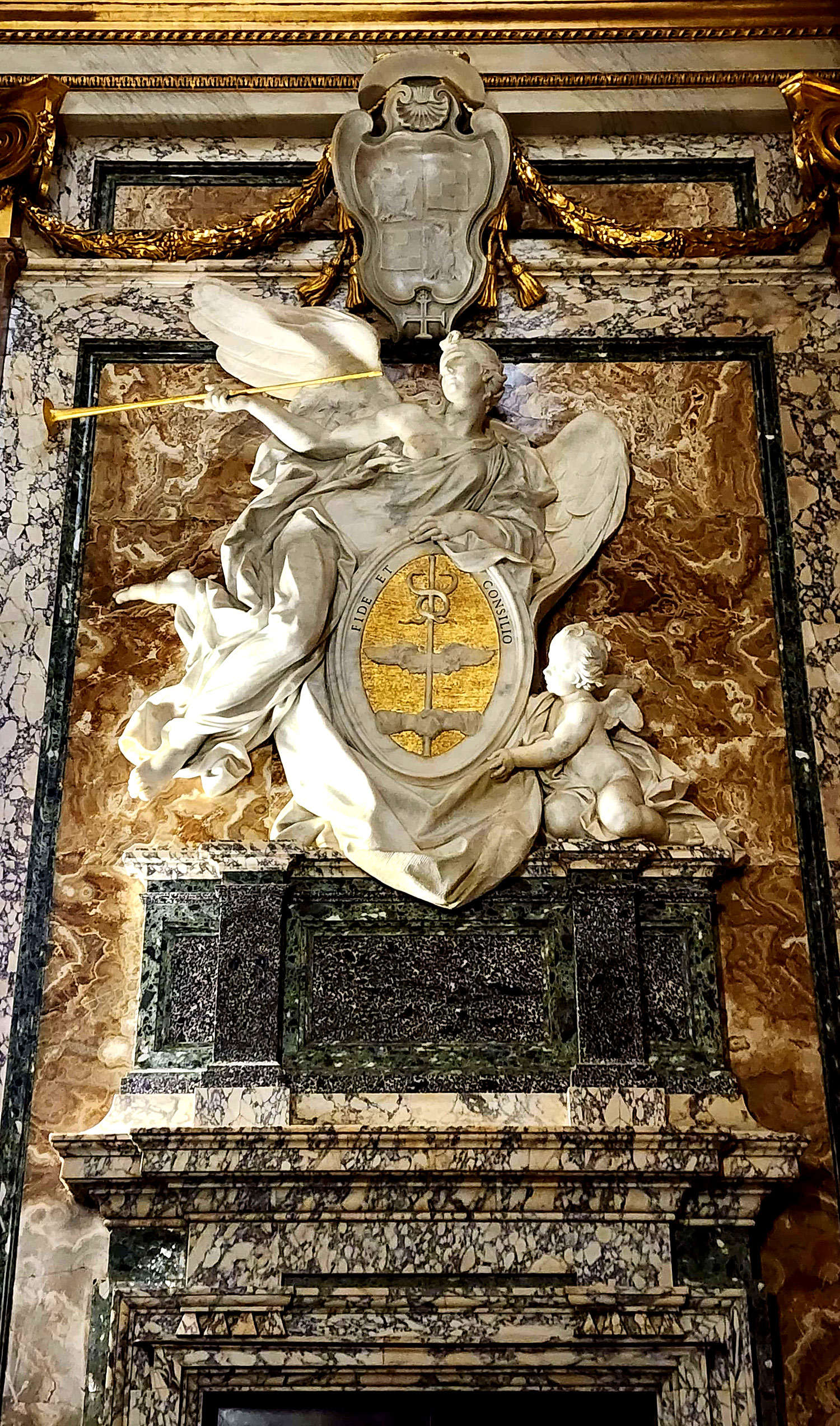 Filippo Della Valle, Funeral Monument of Manuel Pereira Sampaio (1750-1756)