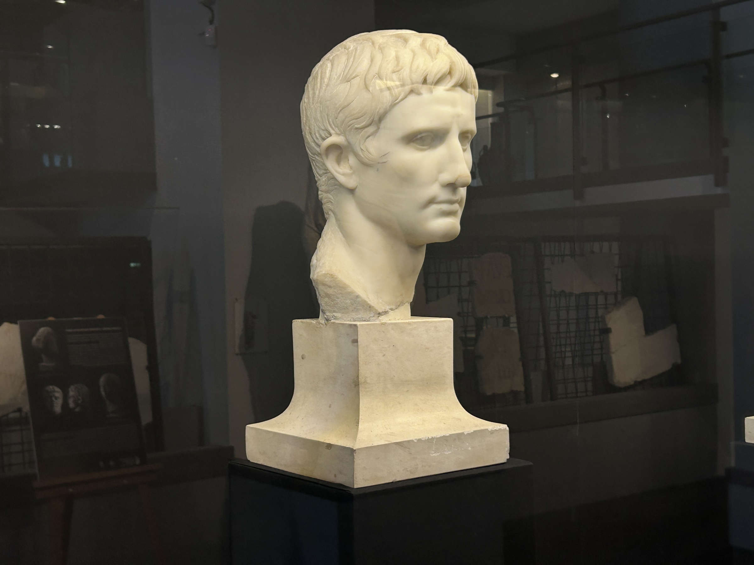 La testa di Augusto riportata a Centuripe