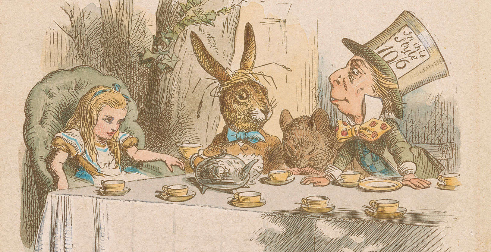 Alice nel paese delle meraviglie, un percorso nel mondo illustrato di Carroll e John Tenniel