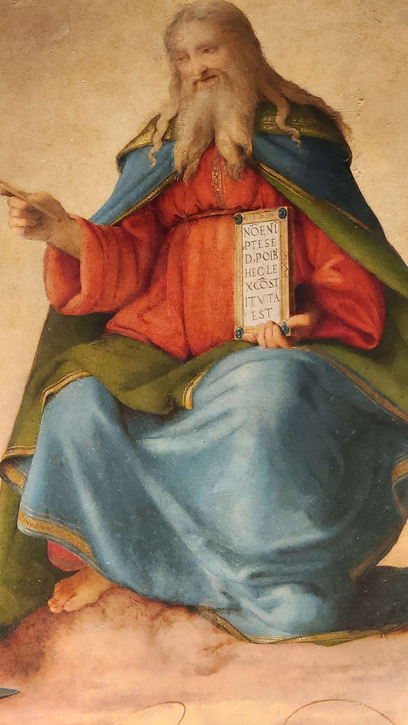 Piero di Cosimo, Immaculée Conception, détail