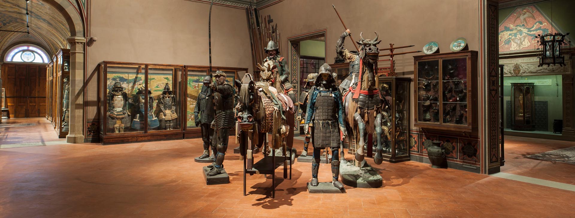 Armería japonesa del Museo Stibbert. Foto: Grupo Targetti