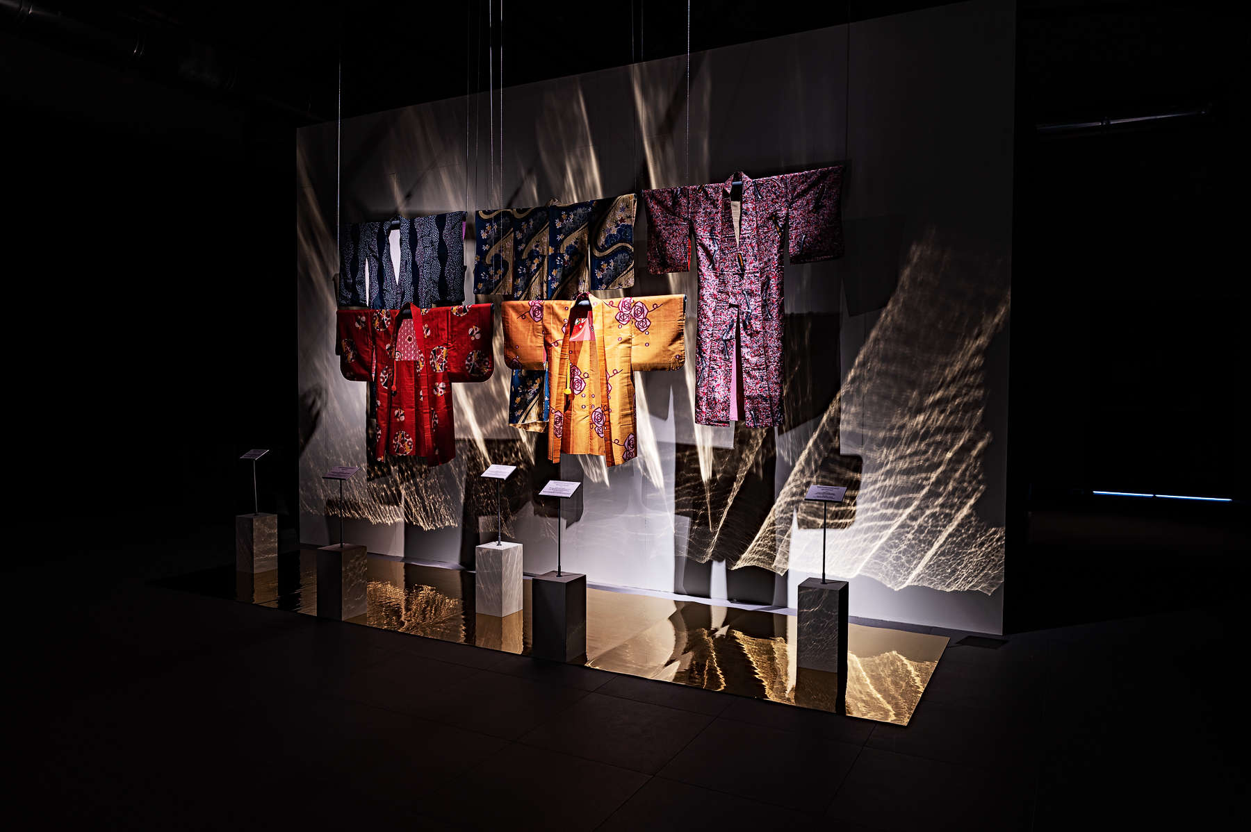 Kimono on display at the Prato Textile Museum