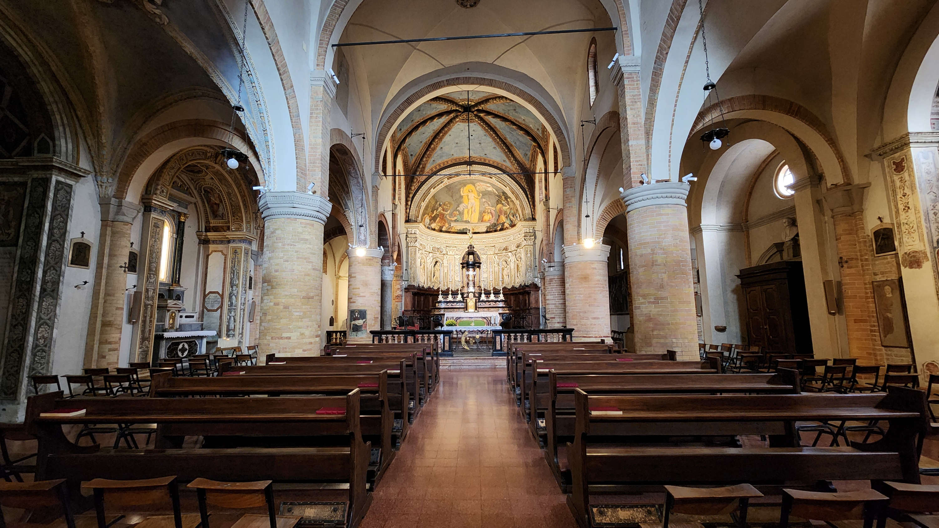 El interior