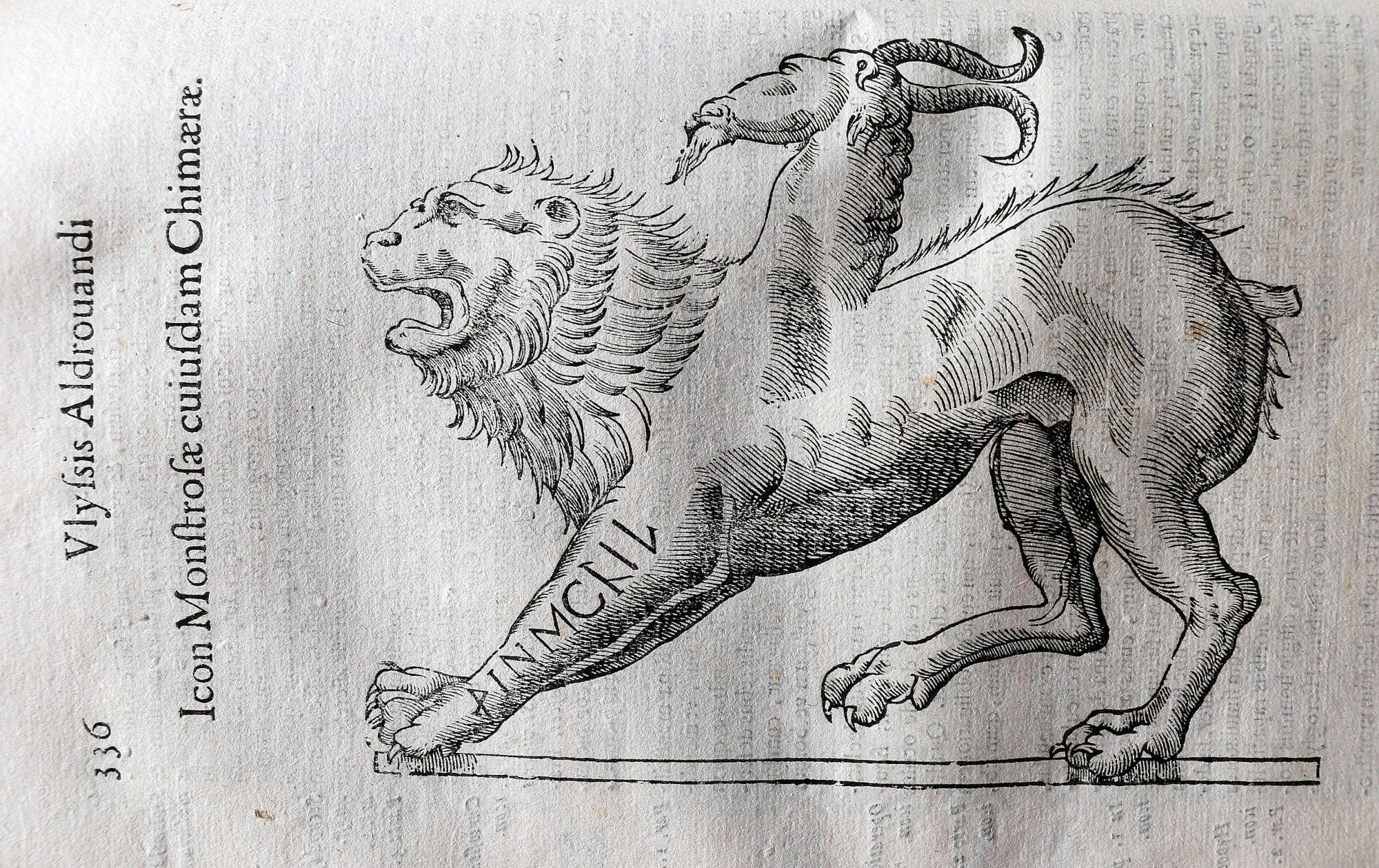 Ulisse Aldrovandi, Quimera de Monstrorum historia