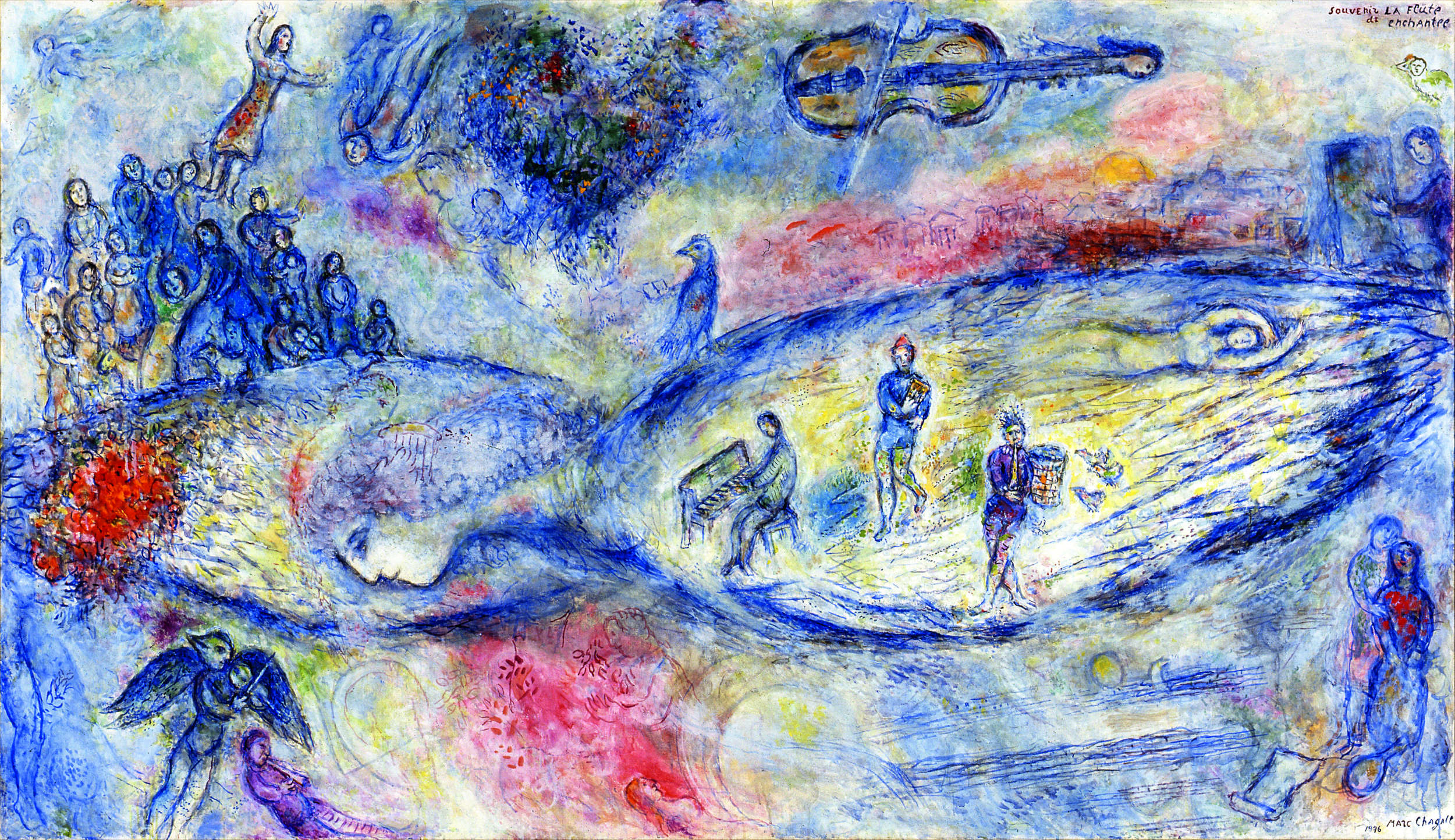 Marc Chagall a Palazzo dei Diamanti: Ferrara entra nel sogno più bello