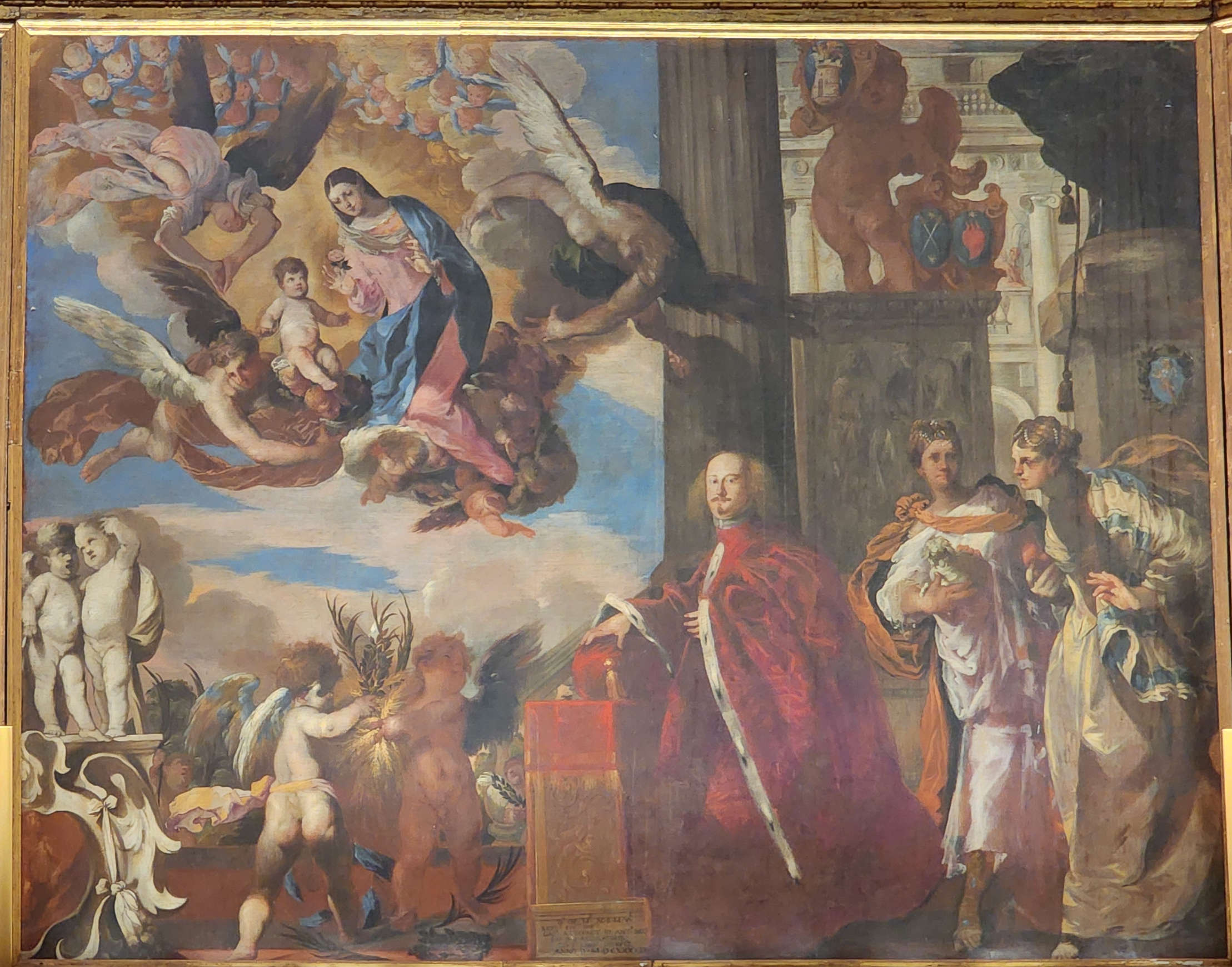 Francesco Maffei, Glorification of Bertuccio Civran (1649) Francesco Maffei, Glorification of Bertuccio Civran (1649)
