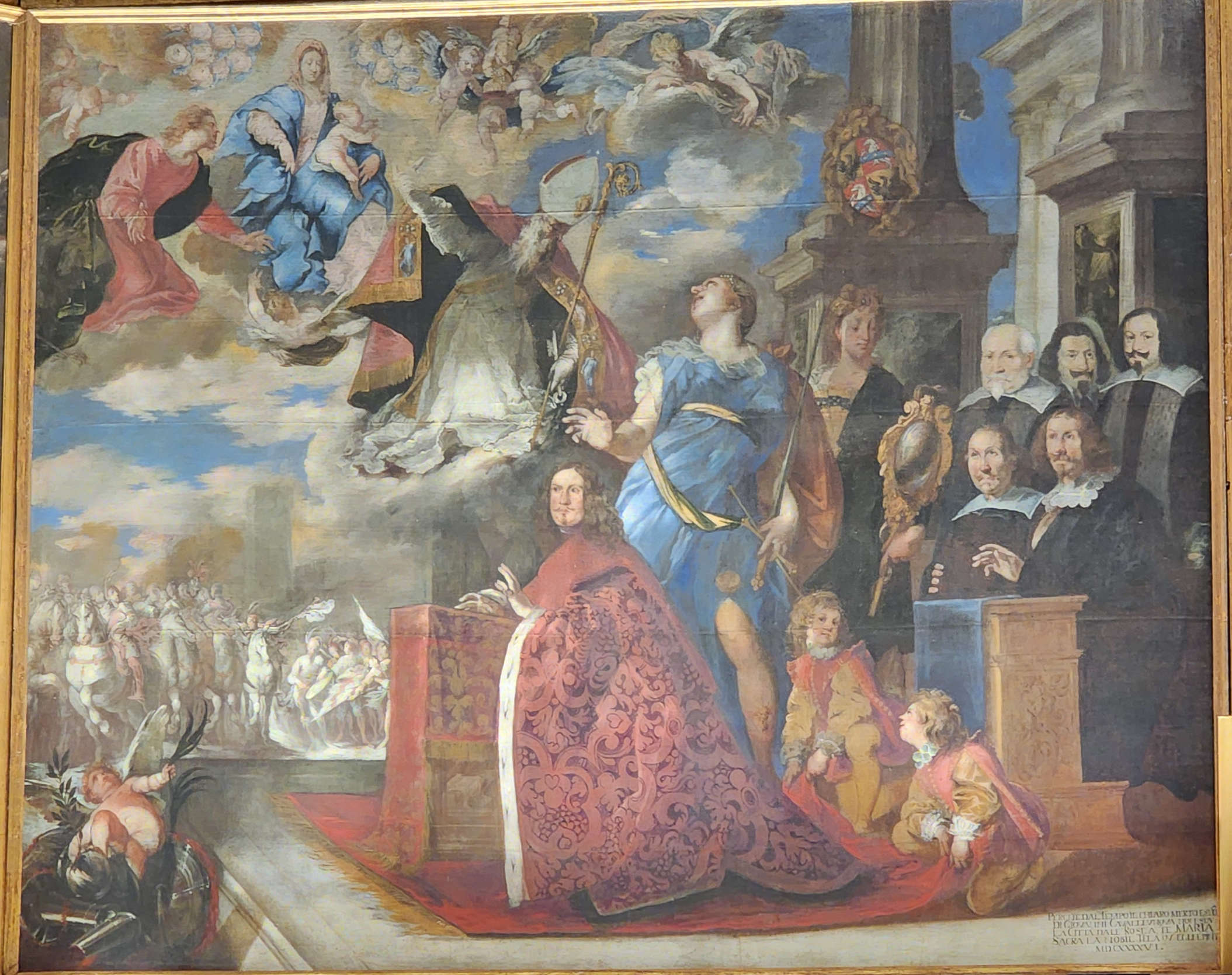 Francesco Maffei, Glorification of Giovanni Cavalli (1646) Francesco Maffei, Glorification of Giovanni Cavalli (1646)