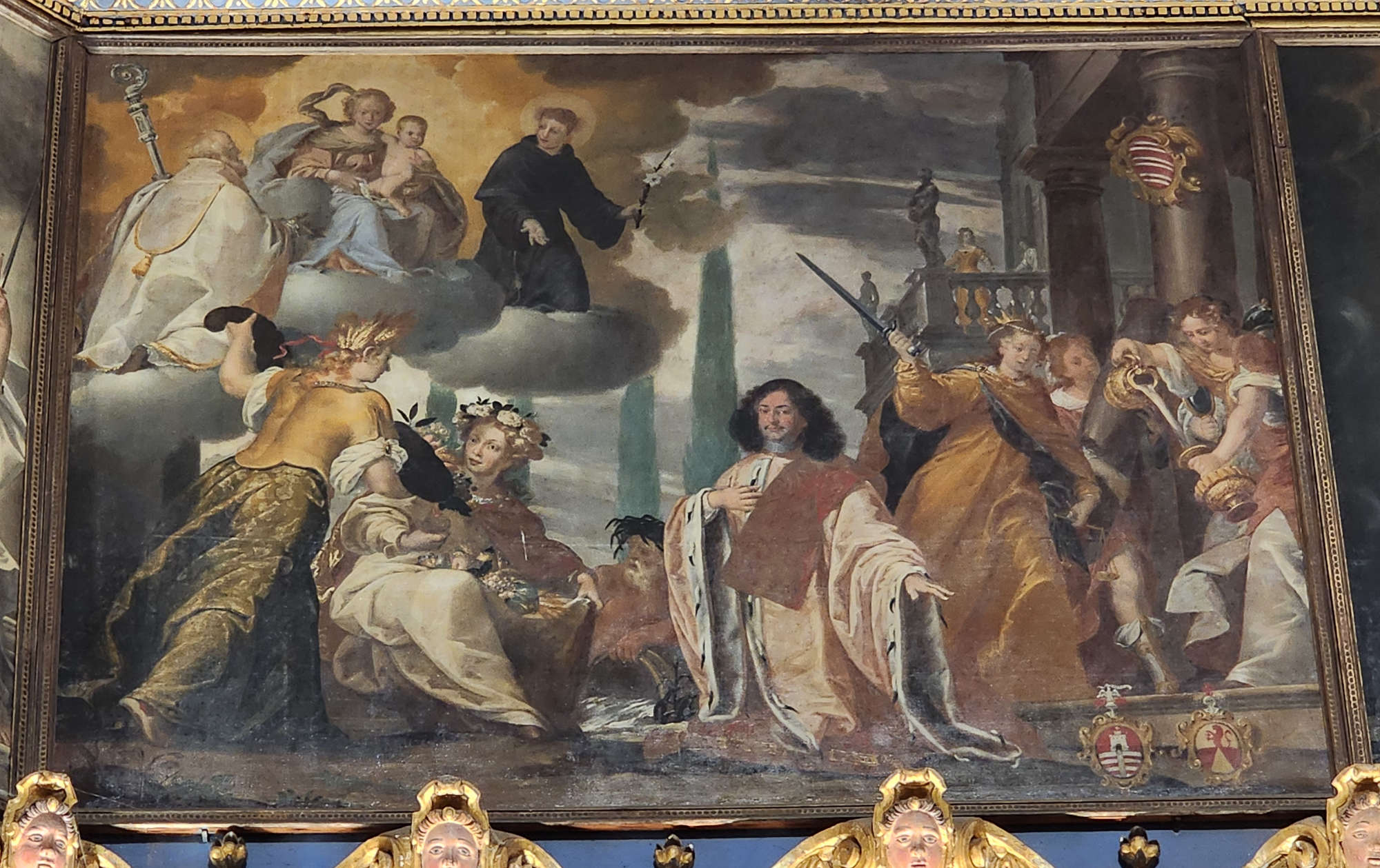 Giulio Cirelli, Glorification of Carlo Bellegno (1672) Giulio Cirelli, Glorification of Carlo Bellegno (1672)