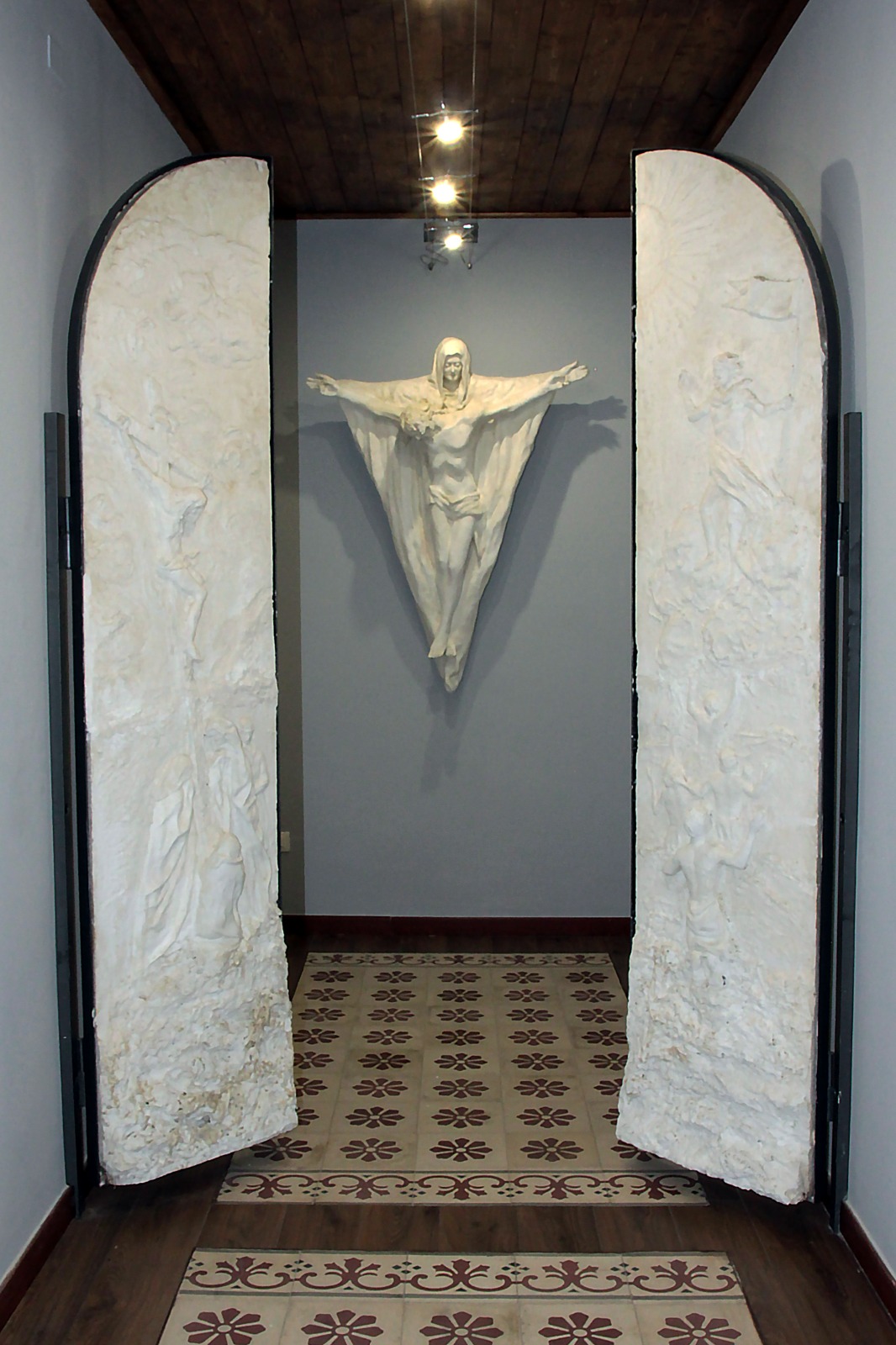 Galerie Pisani des moulages en plâtre. Photo : Anna De Fazio Siciliano