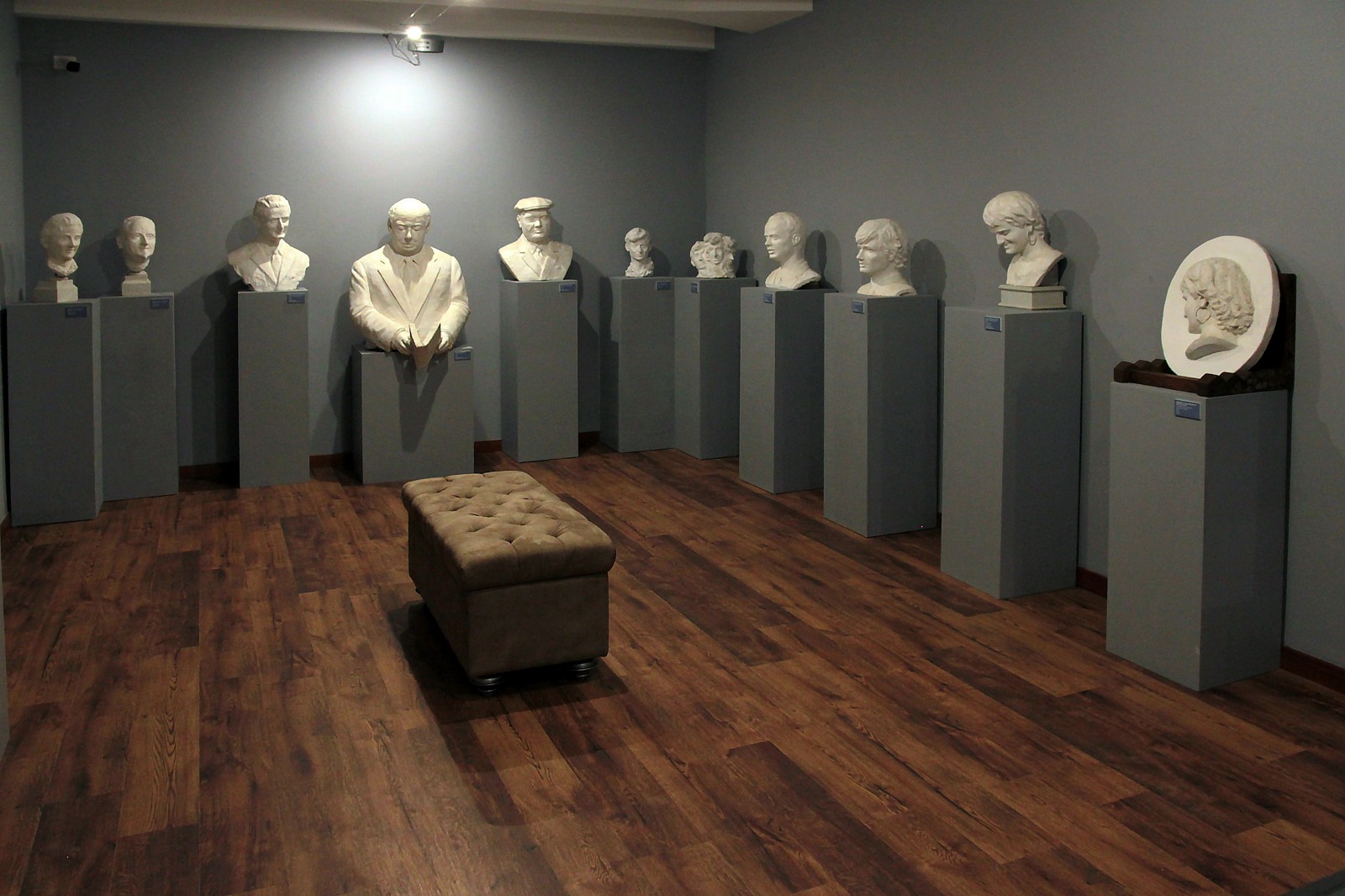 Galerie Pisani des moulages en plâtre. Photo : Anna De Fazio Siciliano