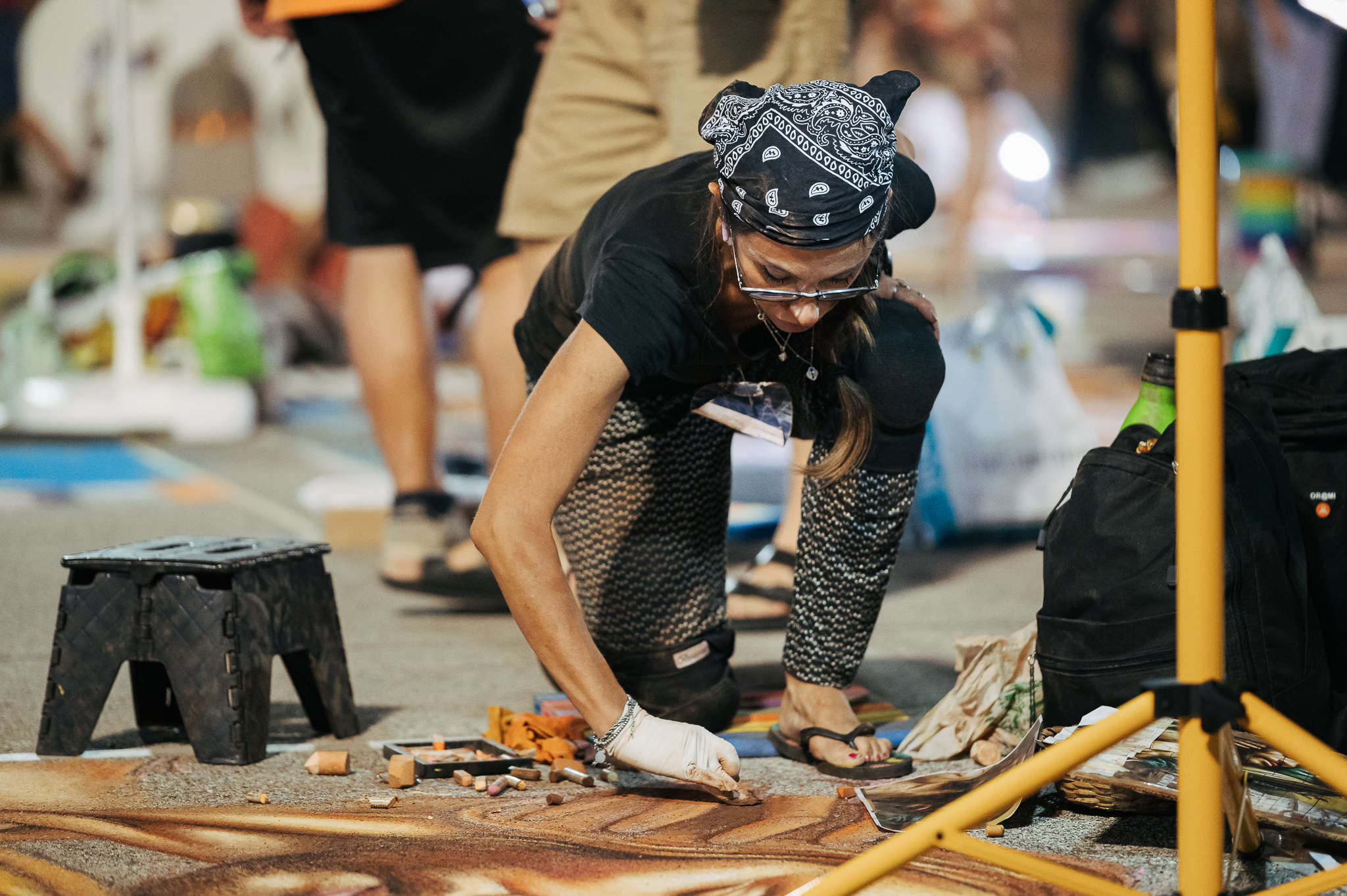Bilder vom 51. Nationalen Treffen der Madonnari. Foto: Antike Messe der Gnaden