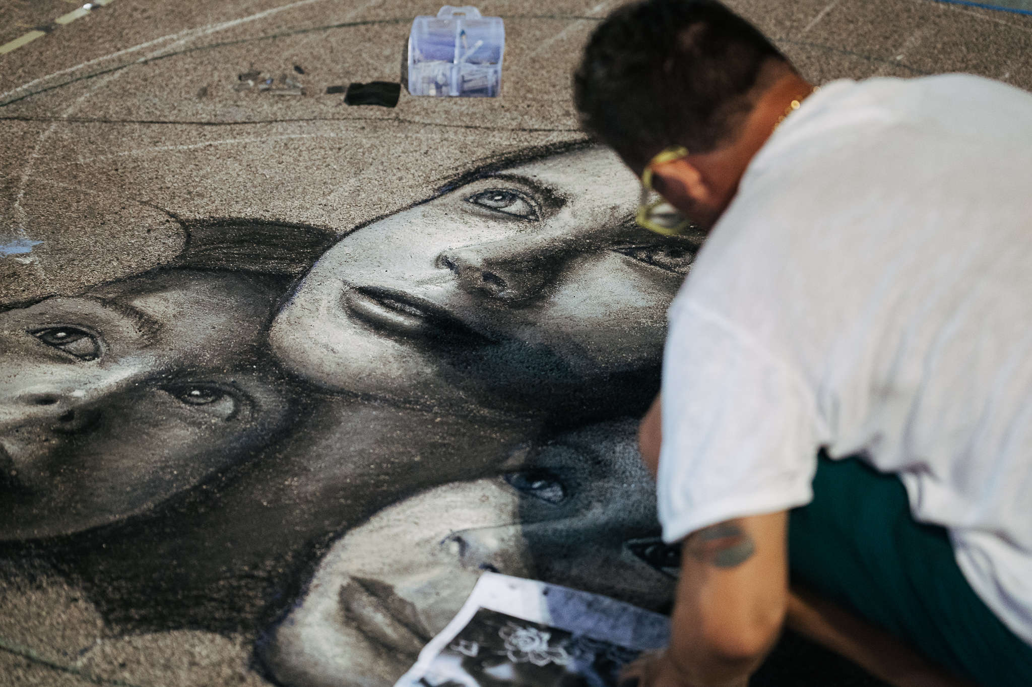 Bilder vom 51. Nationalen Treffen der Madonnari. Foto: Antike Messe der Gnaden