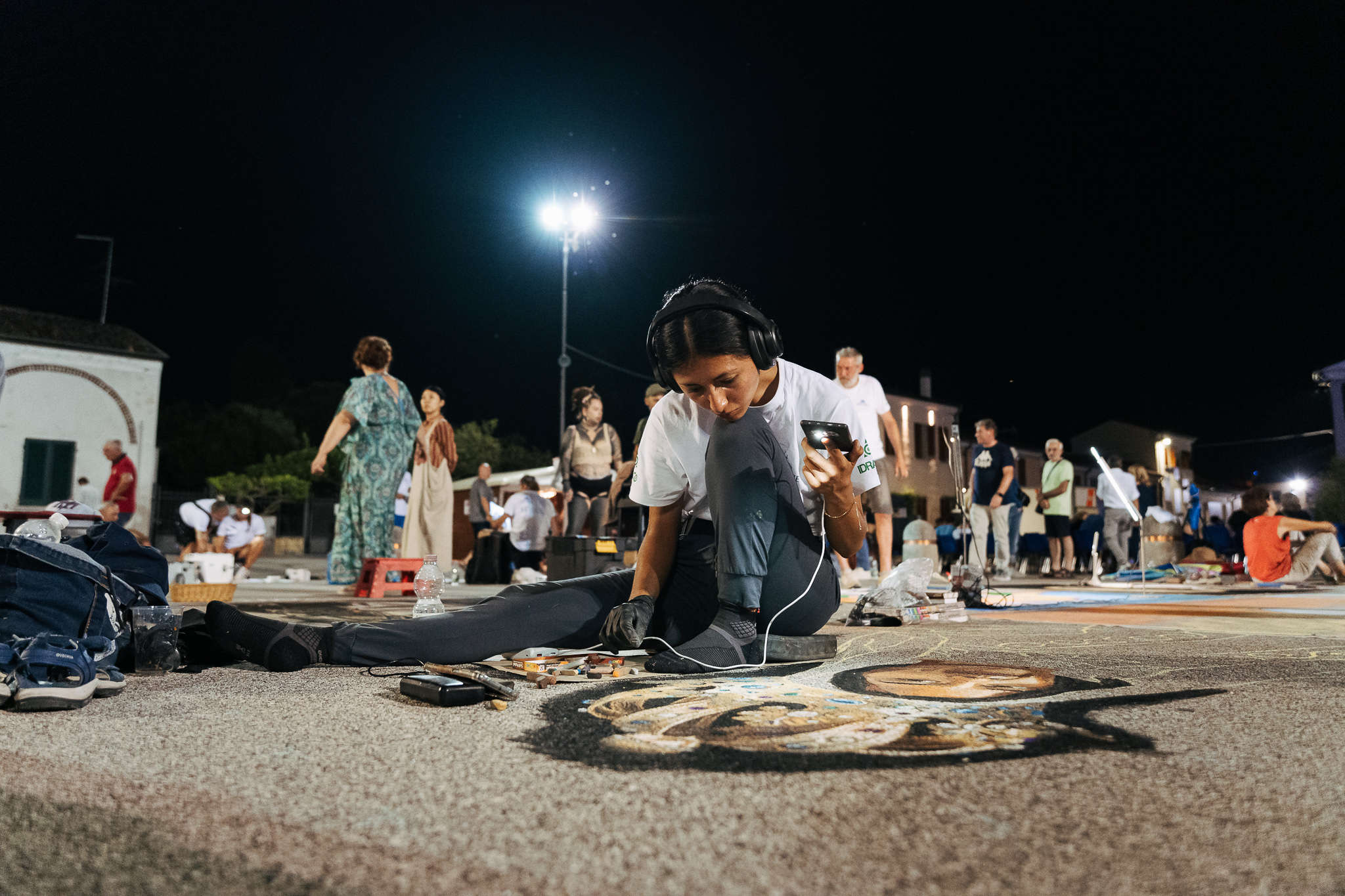 Bilder vom 51. Nationalen Treffen der Madonnari. Foto: Antike Messe der Gnaden