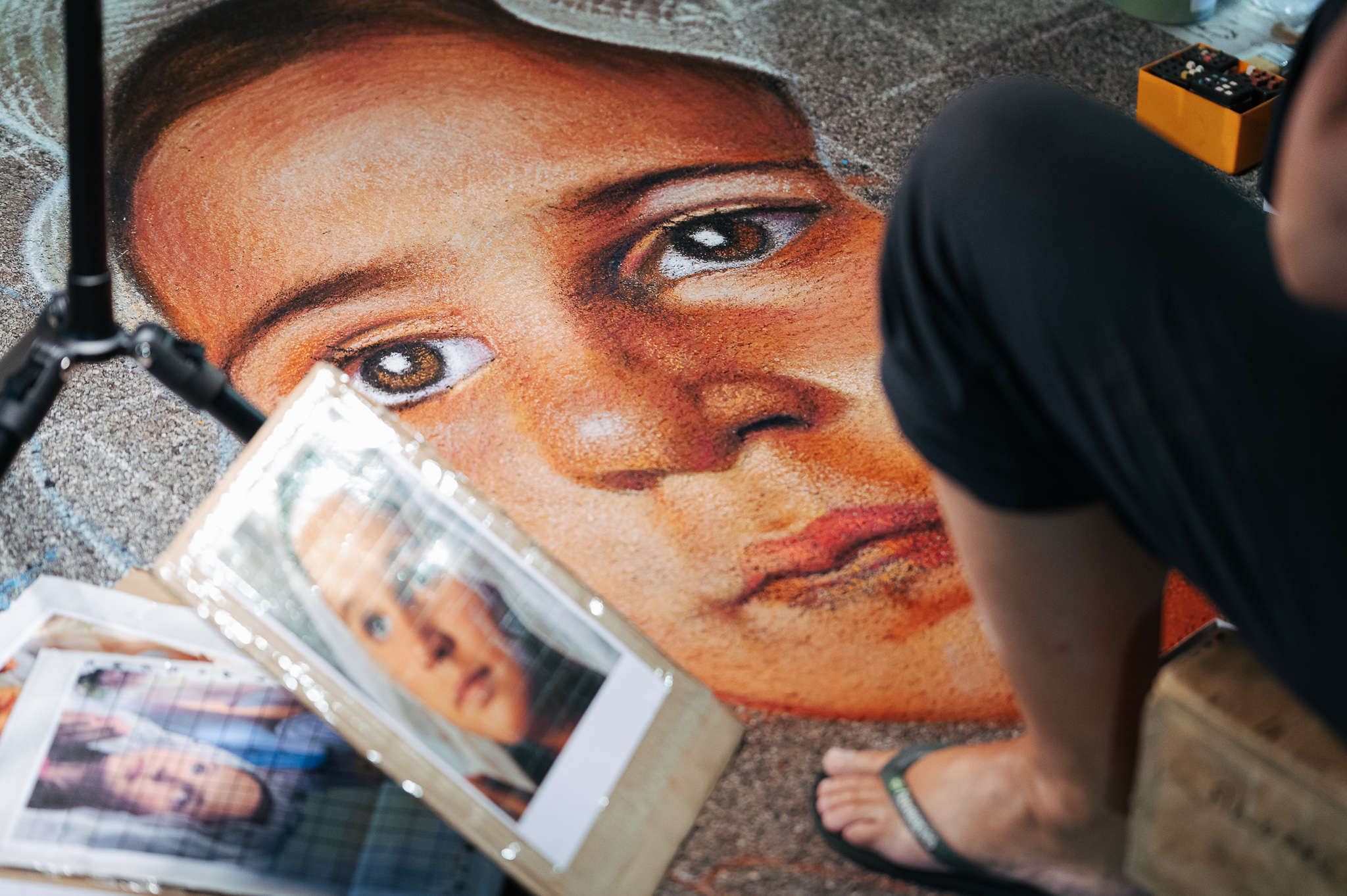 Bilder vom 51. Nationalen Treffen der Madonnari. Foto: Antike Messe der Gnaden