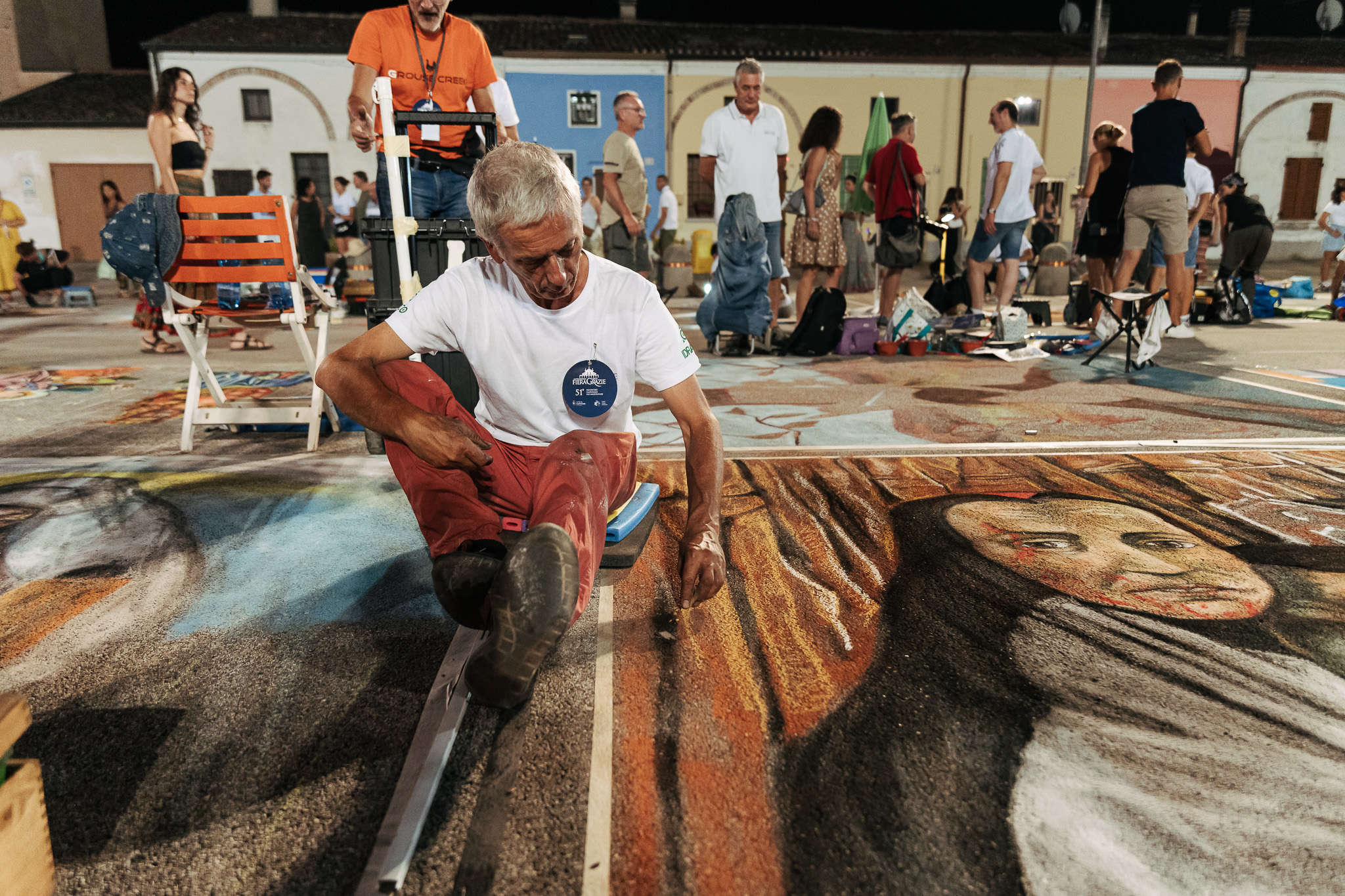 Bilder vom 51. Nationalen Treffen der Madonnari. Foto: Antike Messe der Gnaden