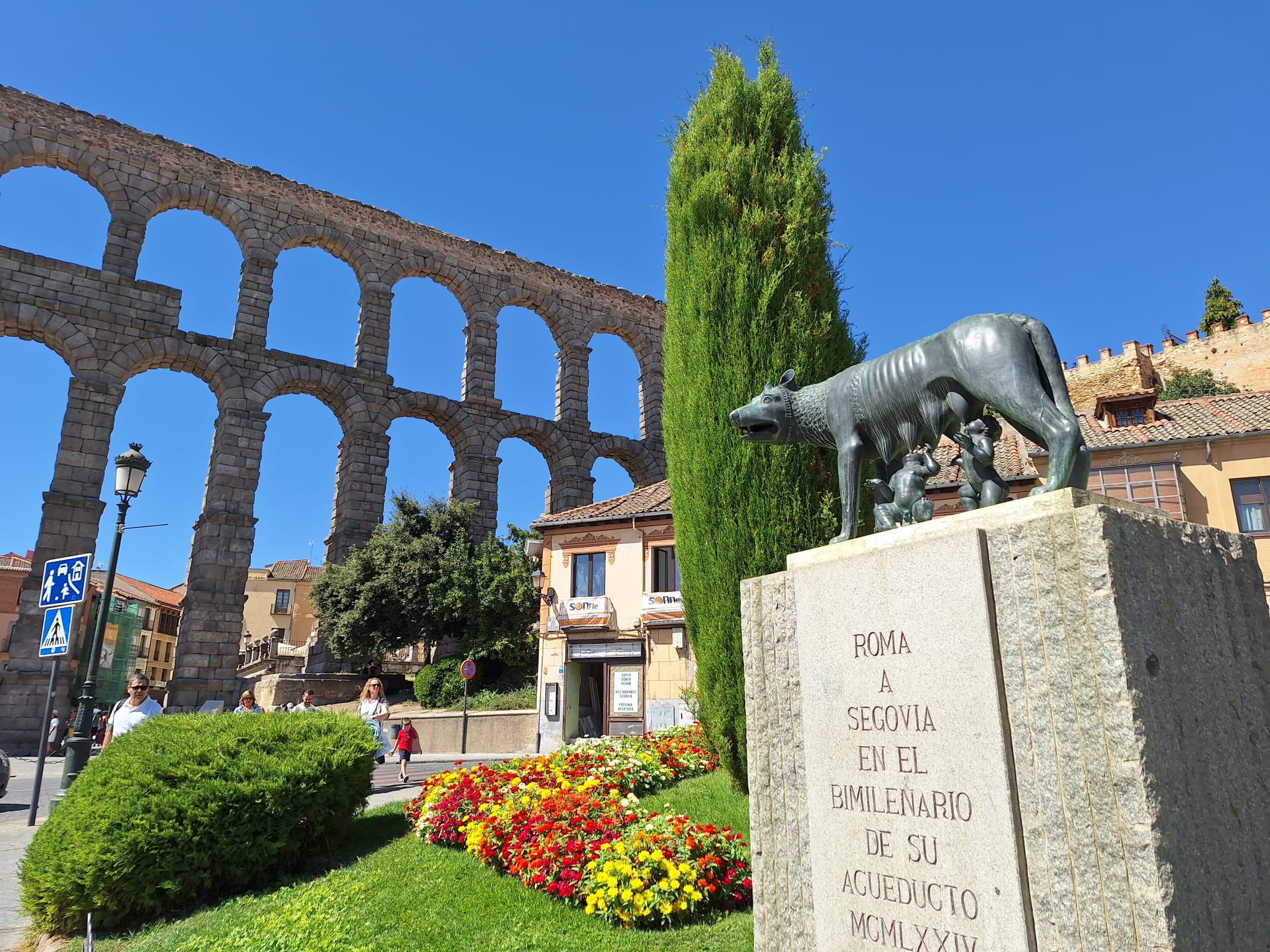 Segovia, the Roman aqueduct. Photo: Finestre Sull'Arte