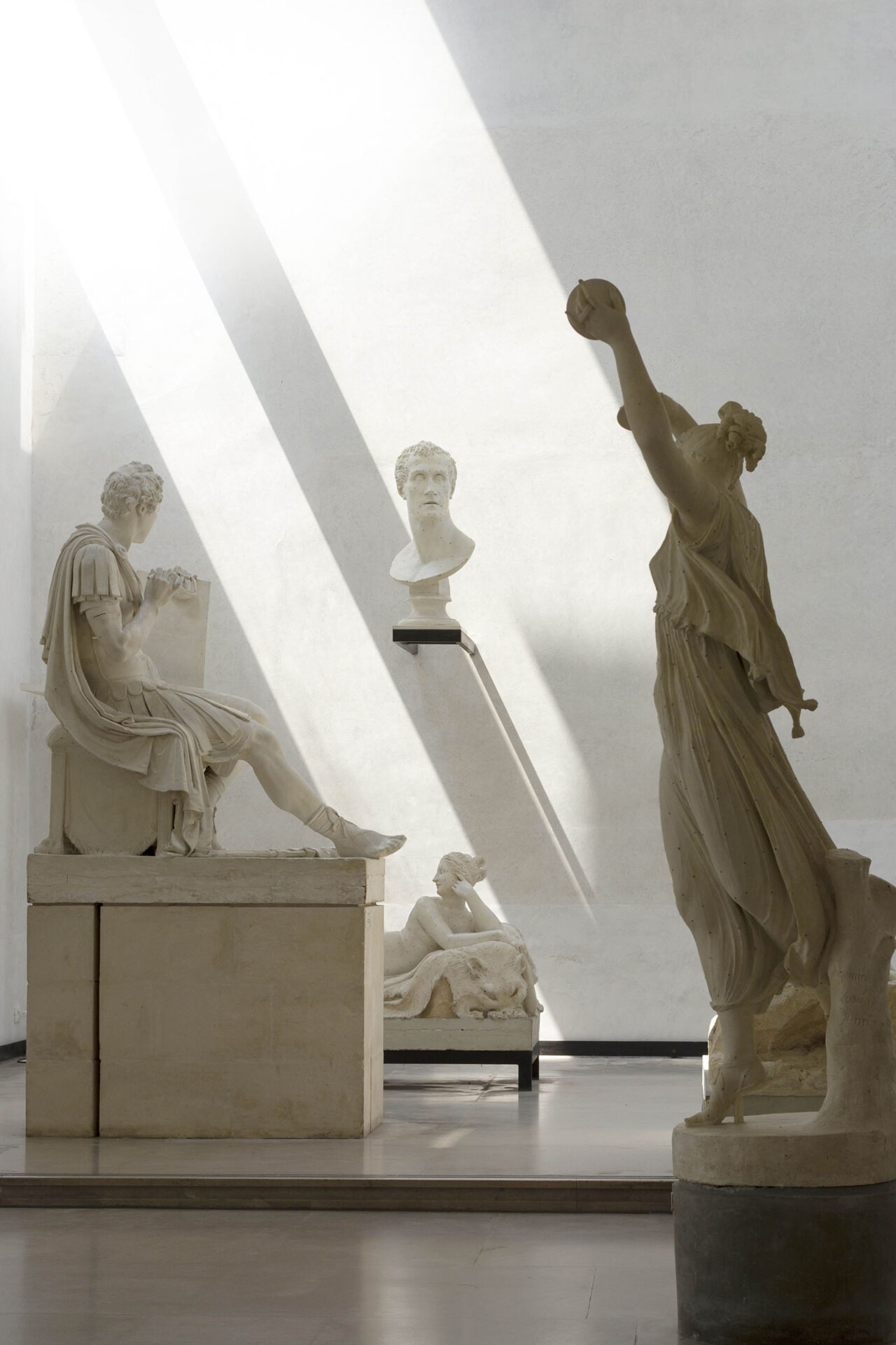Ala Scarpa，Possagno，Gyptheca 安东尼奥-卡诺瓦博物馆。照片：Lino-Zanesco