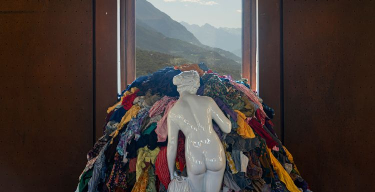 Michelangelo Pistoletto porta la sostenibilità al Castello Gamba, in Valle d'Aosta