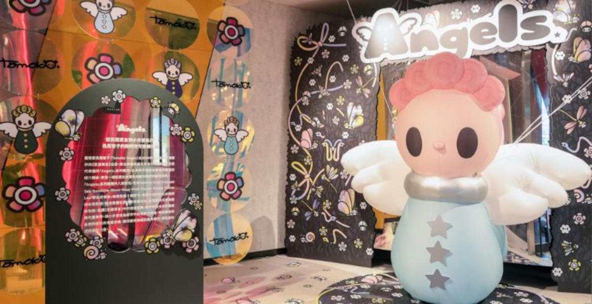 Tomoko Nagao porta i suoi angeli a Taipei (Taiwan): natura e Kawaii in scultura