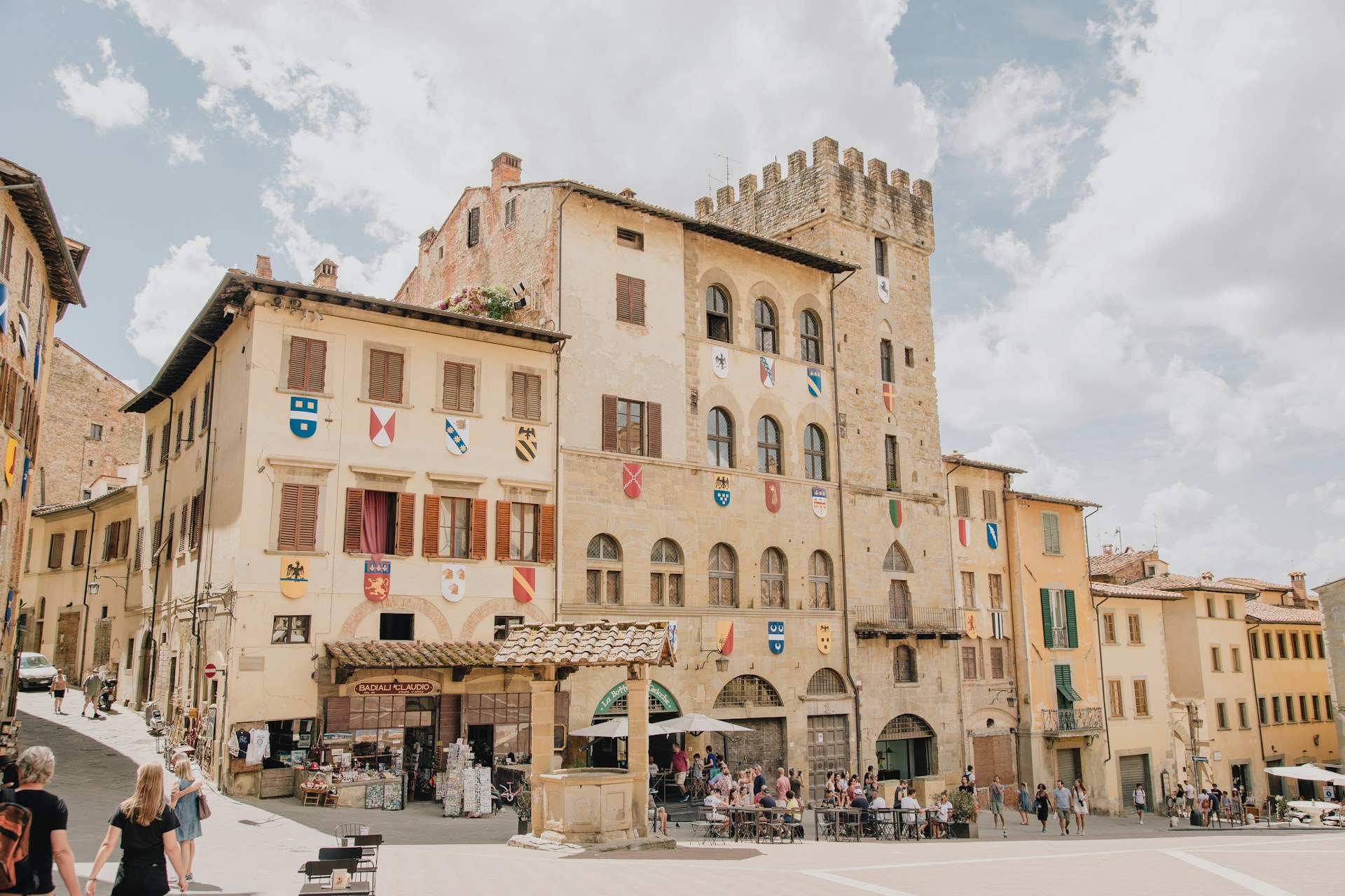 Arezzo, Piazza Grande. Photo: Alexander Henke