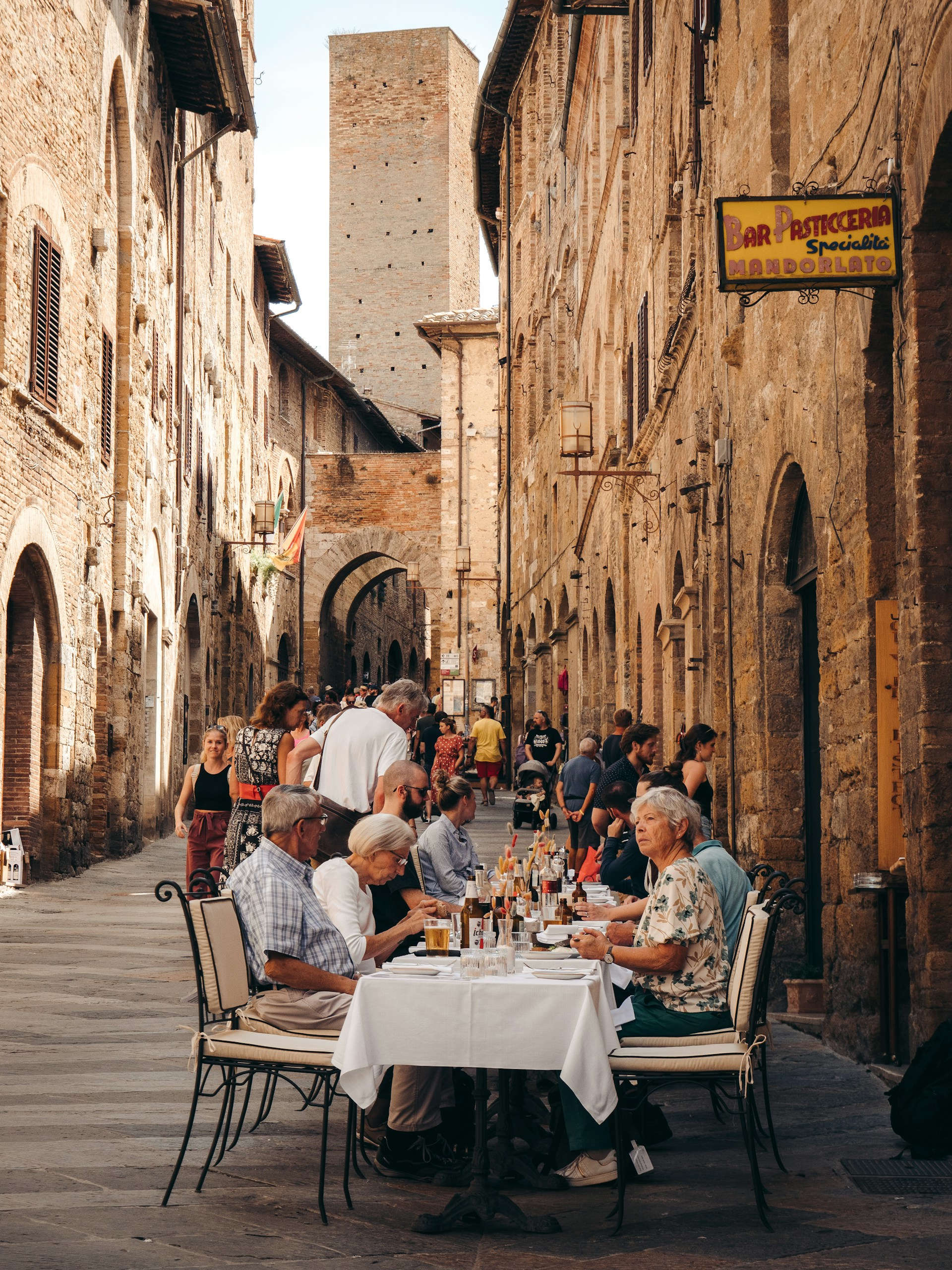 On the streets of Arezzo. Photo: Bjorn Agerbeek