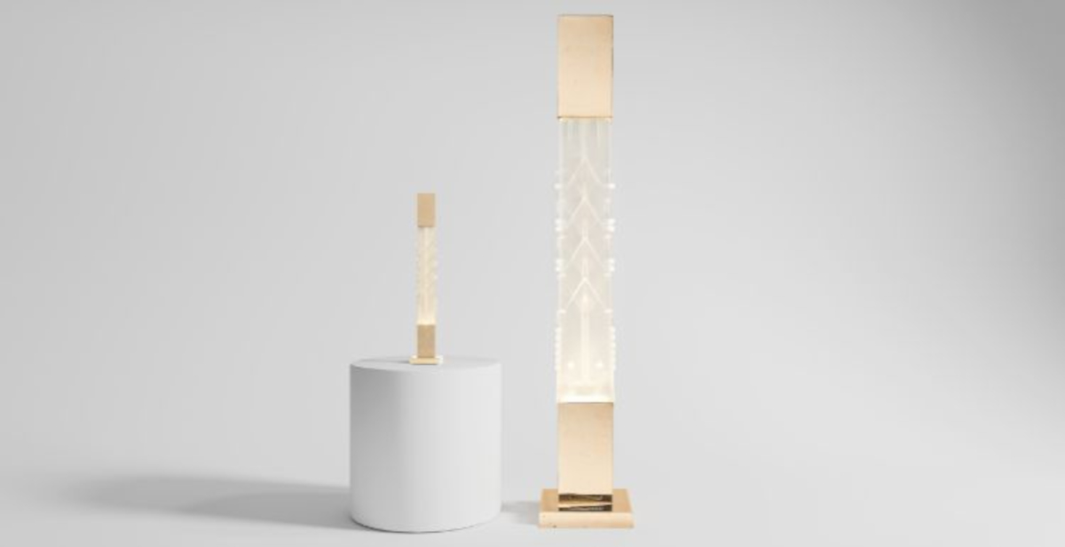 Le lampade disegnate da Arnaldo Pomodoro per Venini nel 2002 diventano realtà