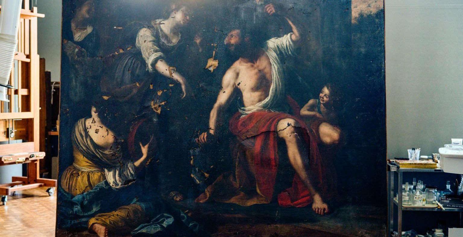 Artemisia Gentileschi, l'opera salvata dall’esplosione di Beirut in mostra al Getty di Los Angeles