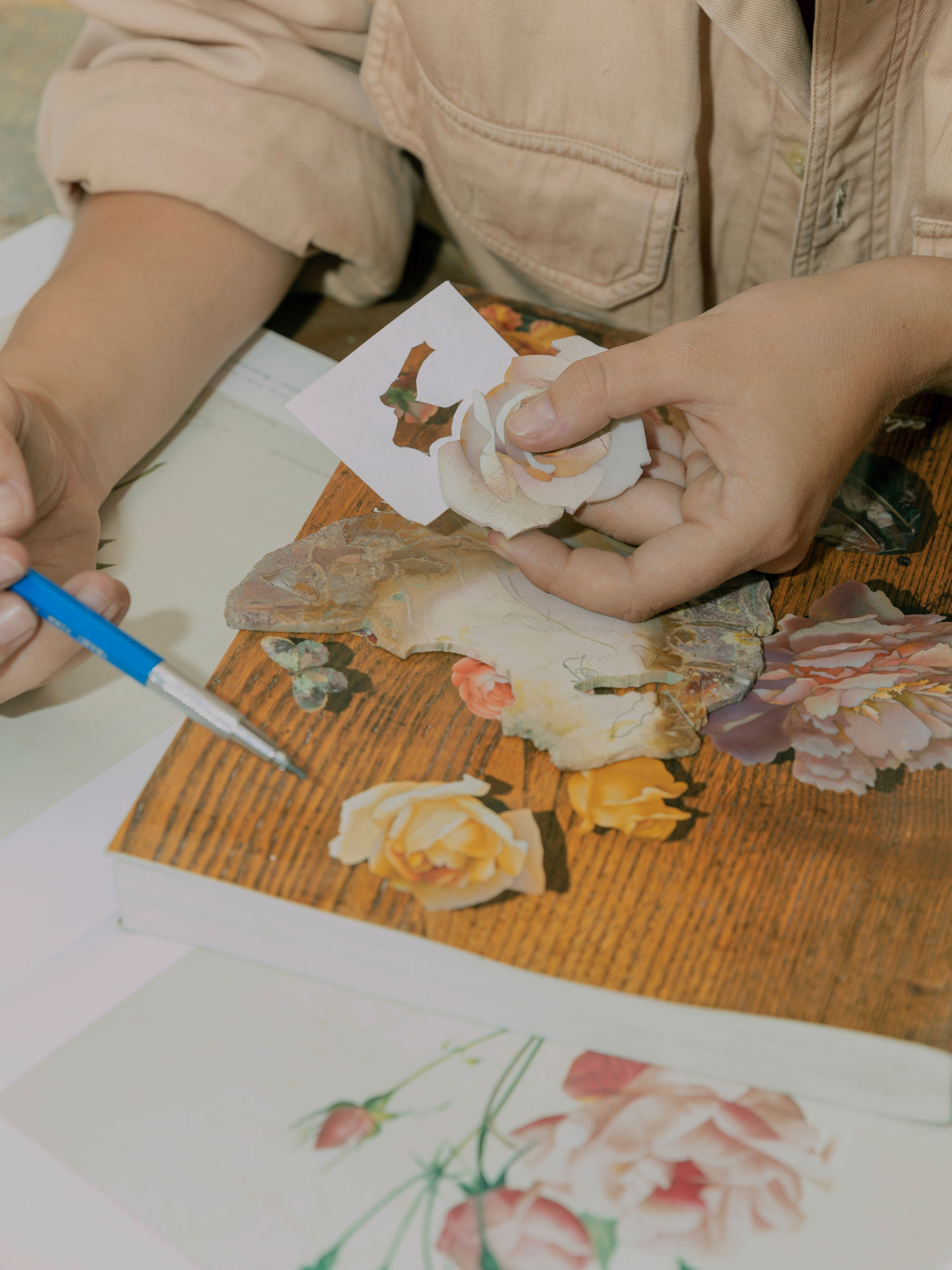 Atelier Terre, travail en cours. Photo : © Nicolo Panzeri