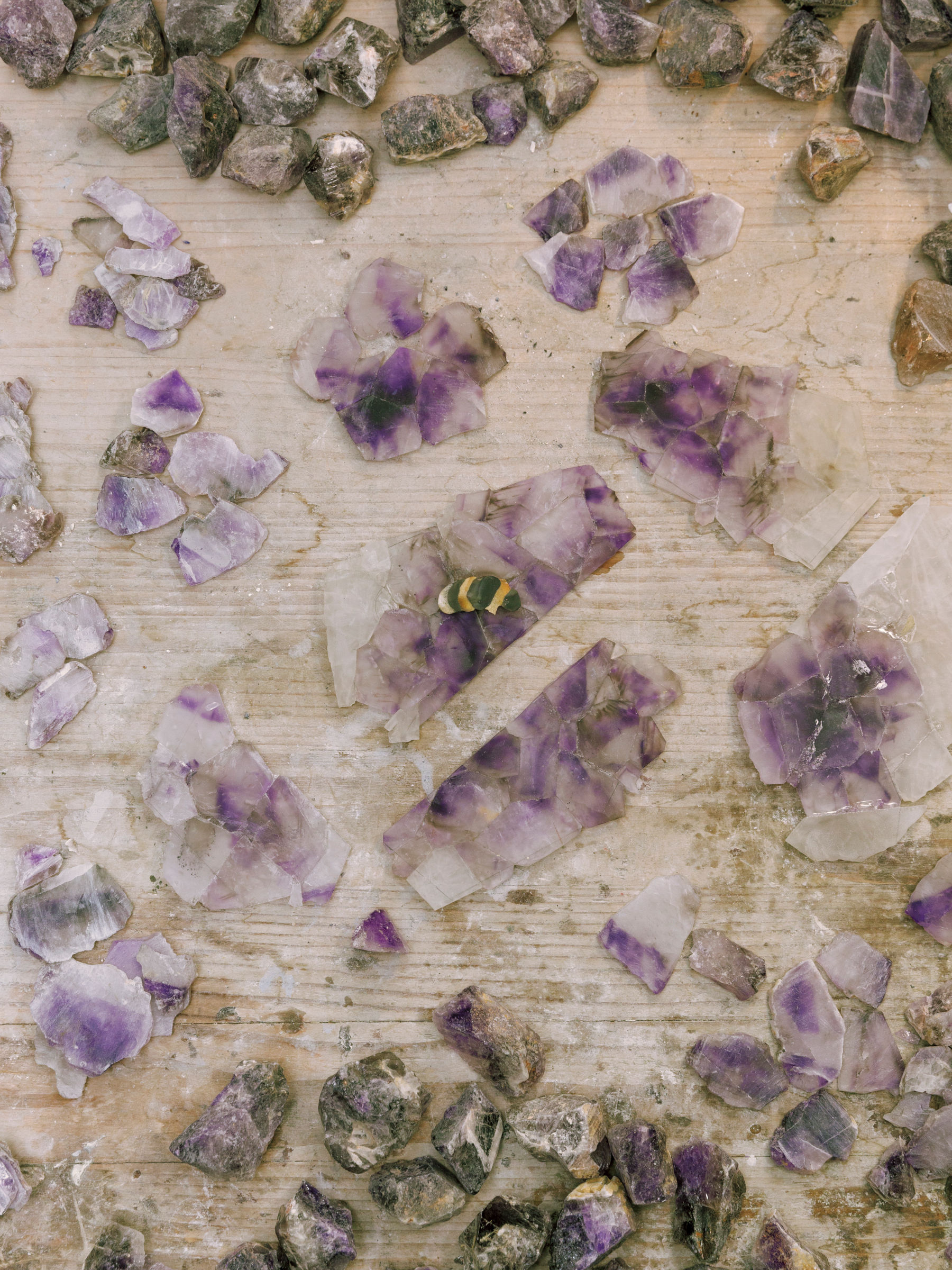 Atelier Terre, technique de travail. Photo : © Nicolo Panzeri