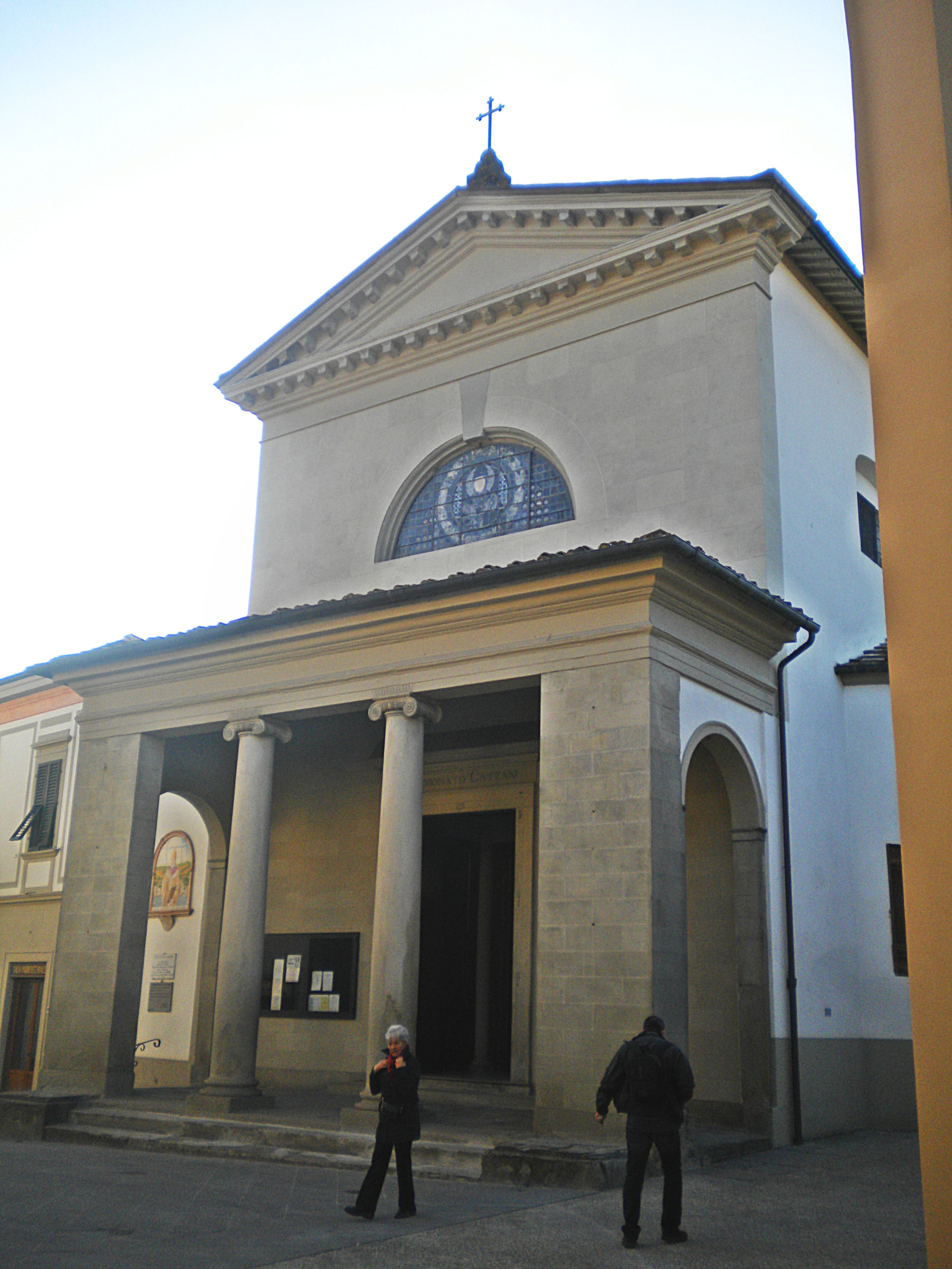 Barberino di Mugello, Pieve di San Silvestro. Photo: Wikimedia Commons - Massimilianogalardi