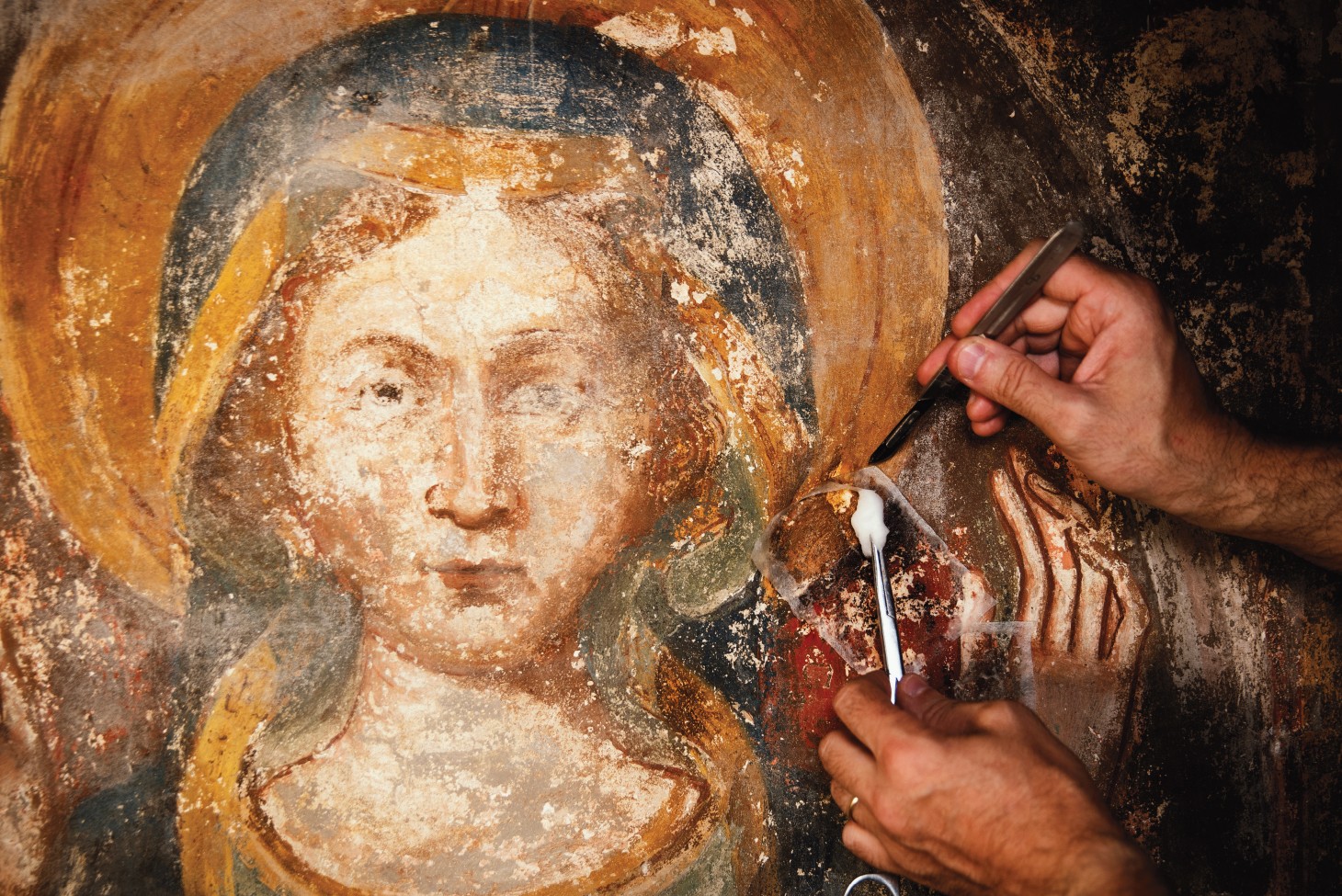 La Madone du Segno dans l'église de San Martino à Bari. Photo &copy; Ministère de la culture