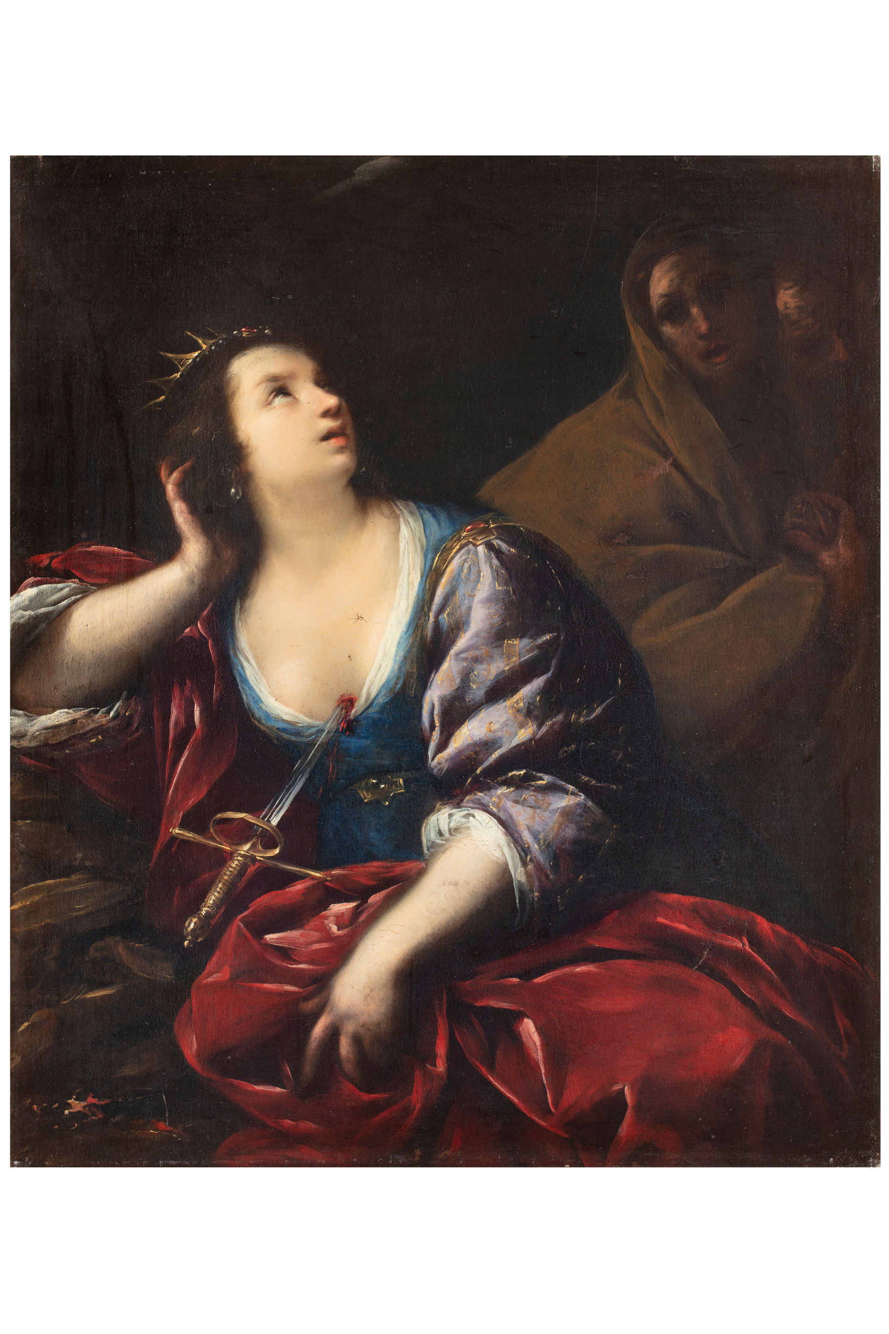 Carlo Francesco Nuvolone, Dido (Öl auf Leinwand; 115 x 98 cm)