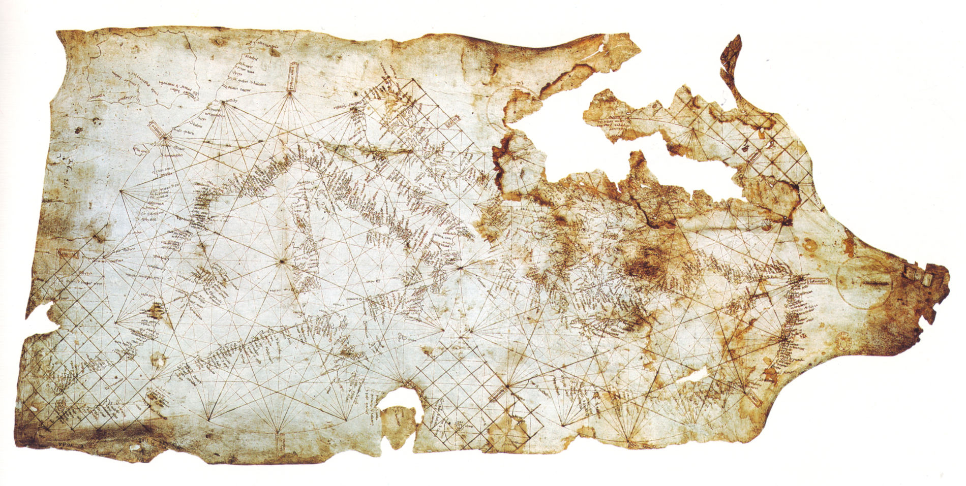La Carta Pisana, prima carta nautica del Mediterraneo: un capolavoro della cartografia antica