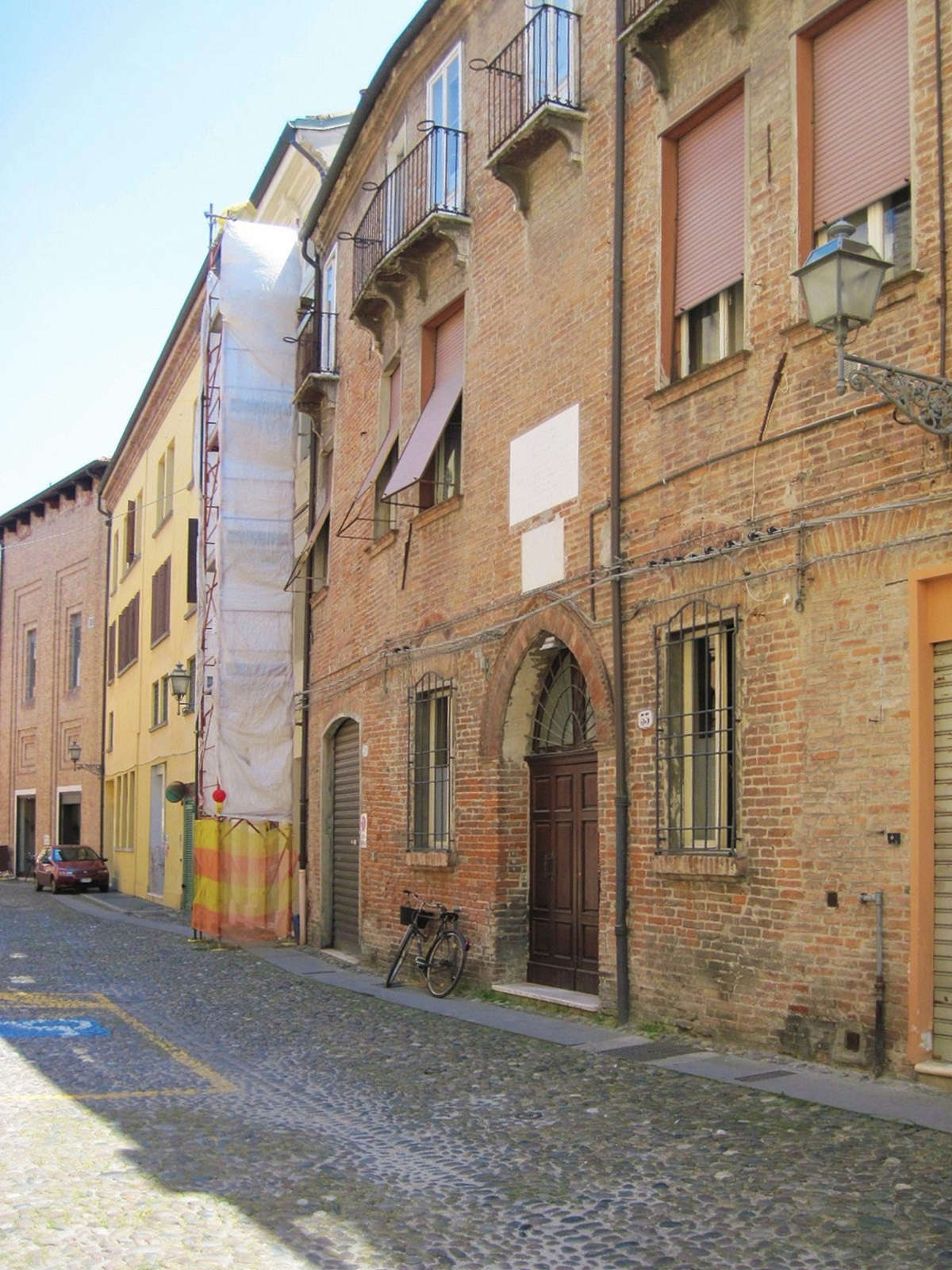 Haus von Isacco Lampronti. Foto: Wikimedia/Lungoleno