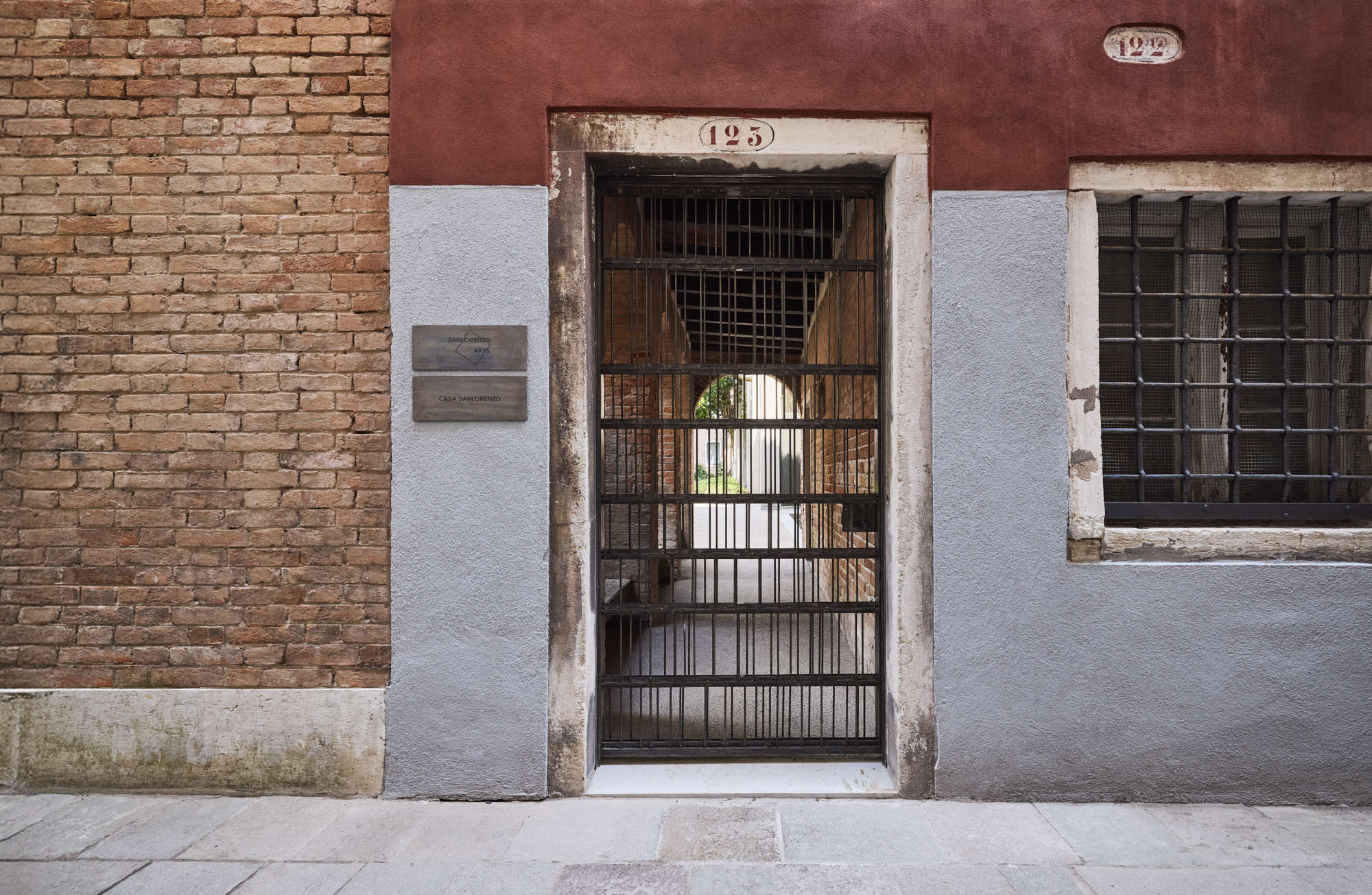 The entrance