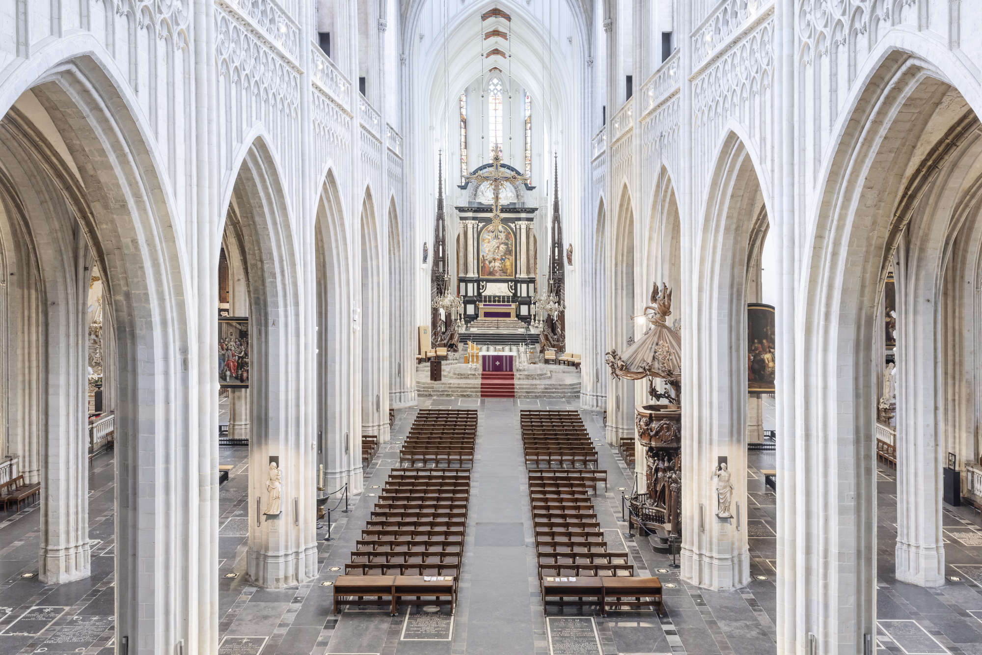Cathedral of Our Lady, interior. Photo: Ans Brys