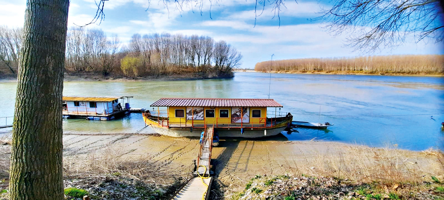 Schifffahrt auf dem Po, Ausflug nach Felonica