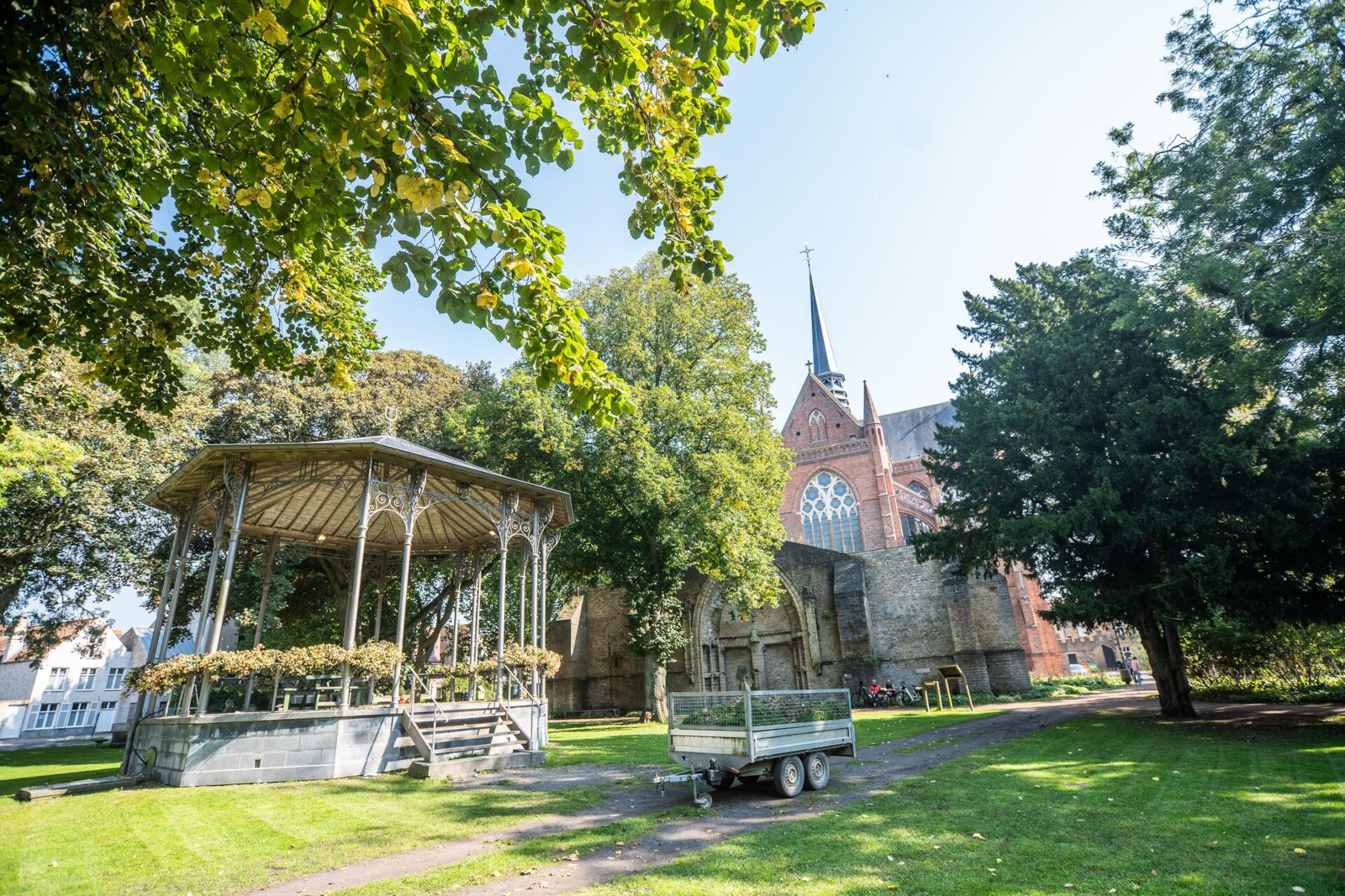 Kirche St. Walburga, Veurne. Foto: Piet De Kersgieter