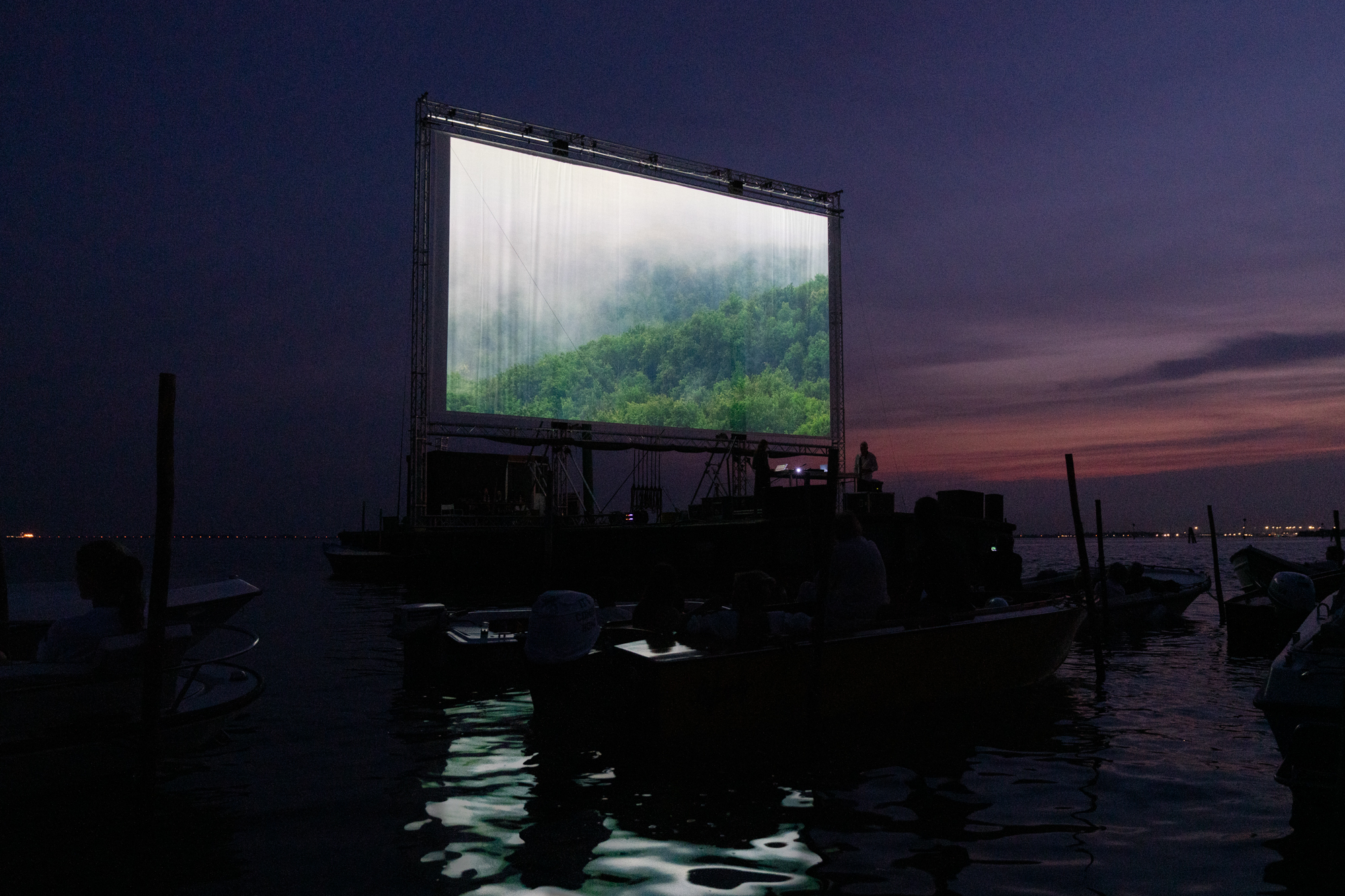 Venezia, al via l'edizione 2025 di Cinema Galleggiante