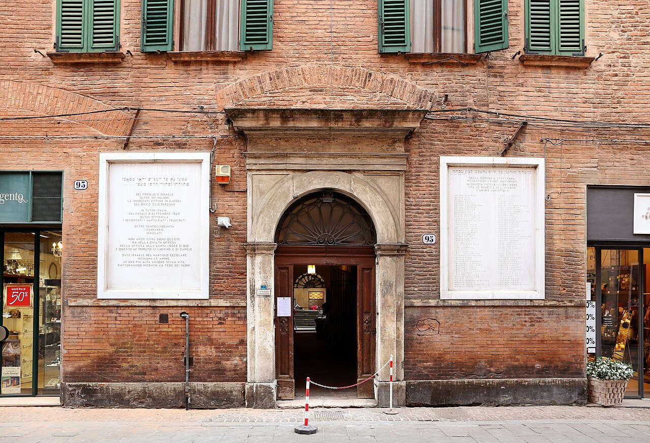 Der Synagogenkomplex. Foto: Francesco Bini