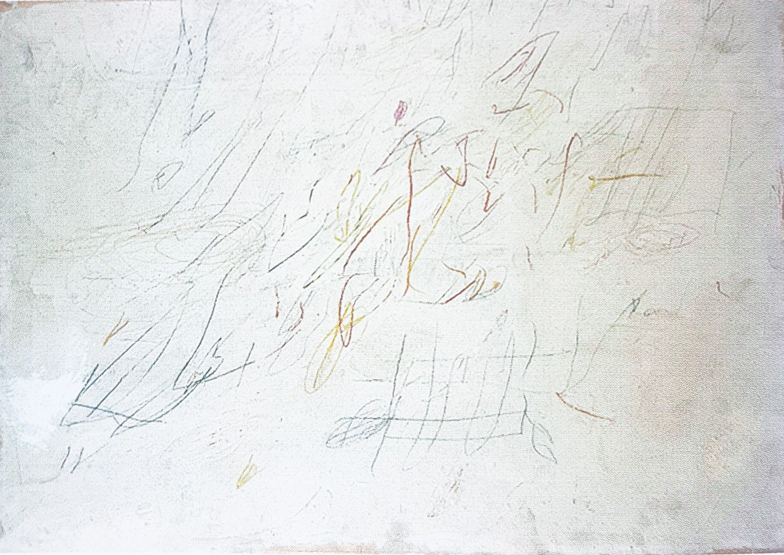 Cy Twombly, Sin título (c. 1958) Legato de Palma Bucarelli &copy; Cy Twombly Foundation
