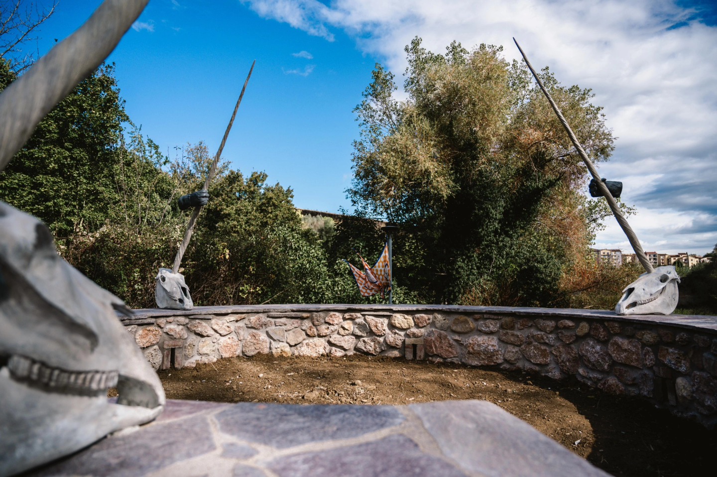 Daniel Spoerri, Vallée des Licornes. Photo : © Facebook/Contrada del Leocorno - Caterina Franchi