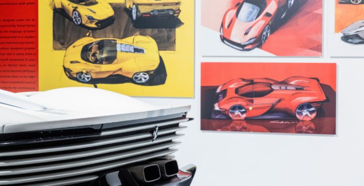 Il MAUTO di Torino inaugura Spazio Design con Ferrari Design. Creative Journeys 2010-2025