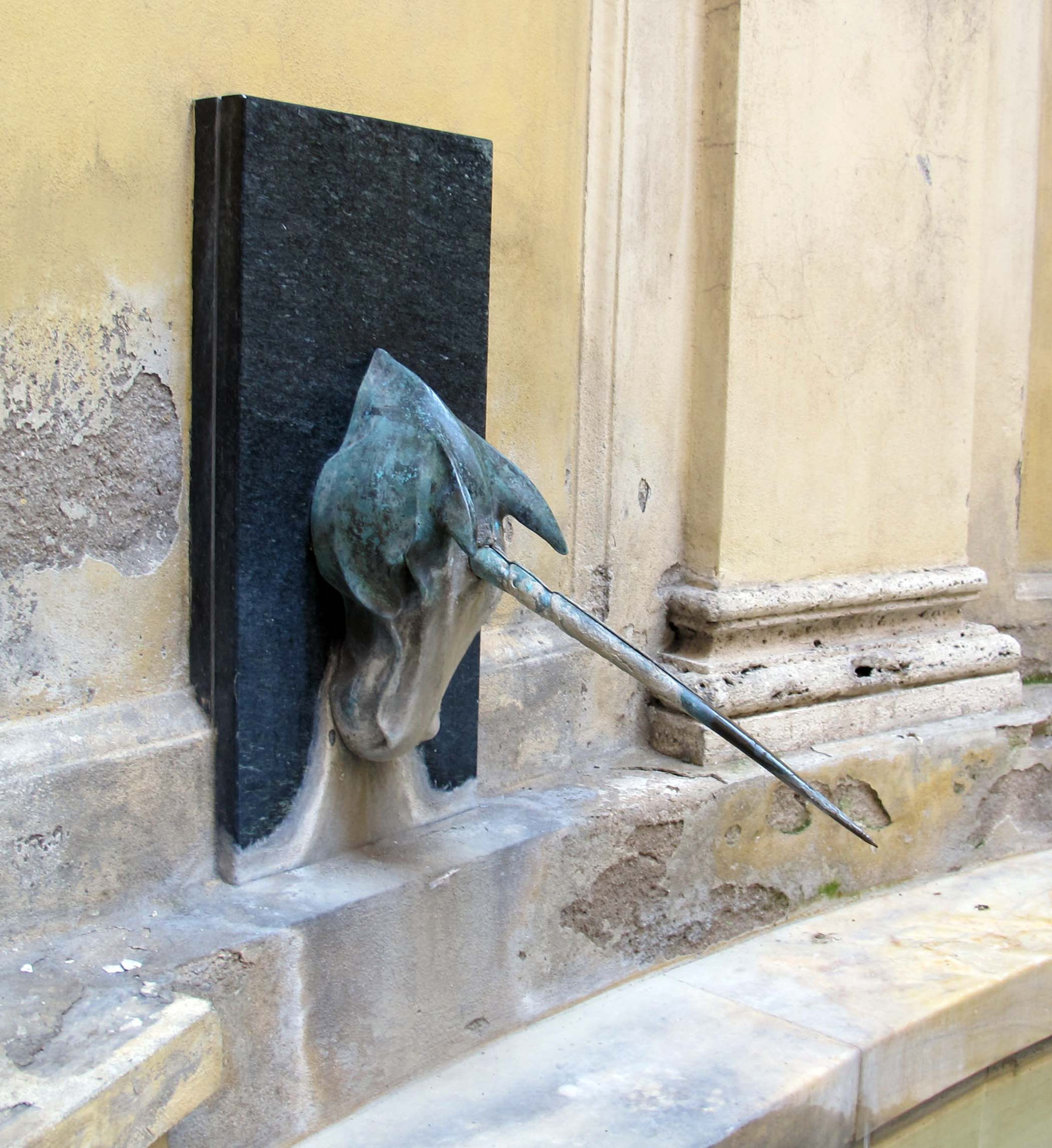 La fontaine de Pantaneto ou fontaine du Leocorno (Sienne). Photo : Wikimedia Commons - Sailko