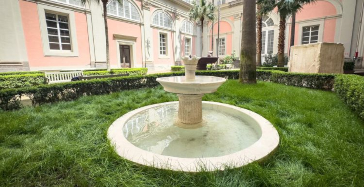 Rinascono le fontane del Giardino Orientale del MANN grazie a un restauro sostenuto da Art Bonus