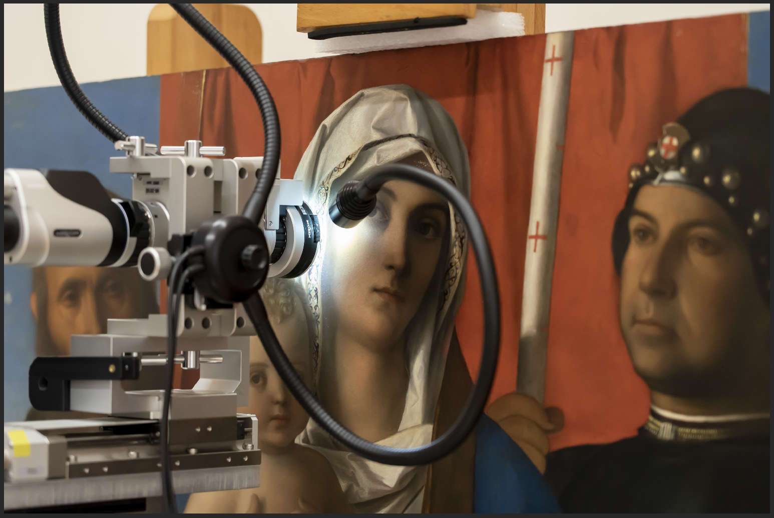 Le Gallerie dell’Accademia di Venezia inaugurano lo Spazio Multimediale con microscopio digitale 3D